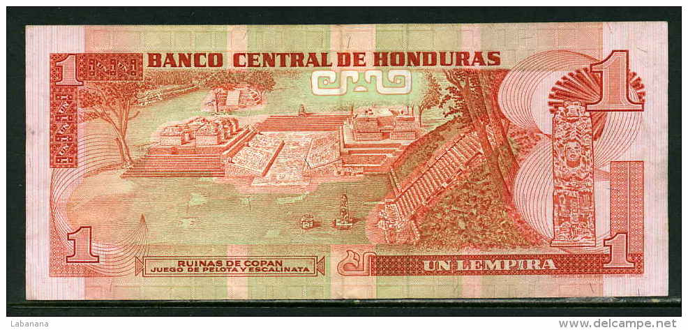 506-Honduras Billet De 1 Lempira 1989 BP362 - Honduras