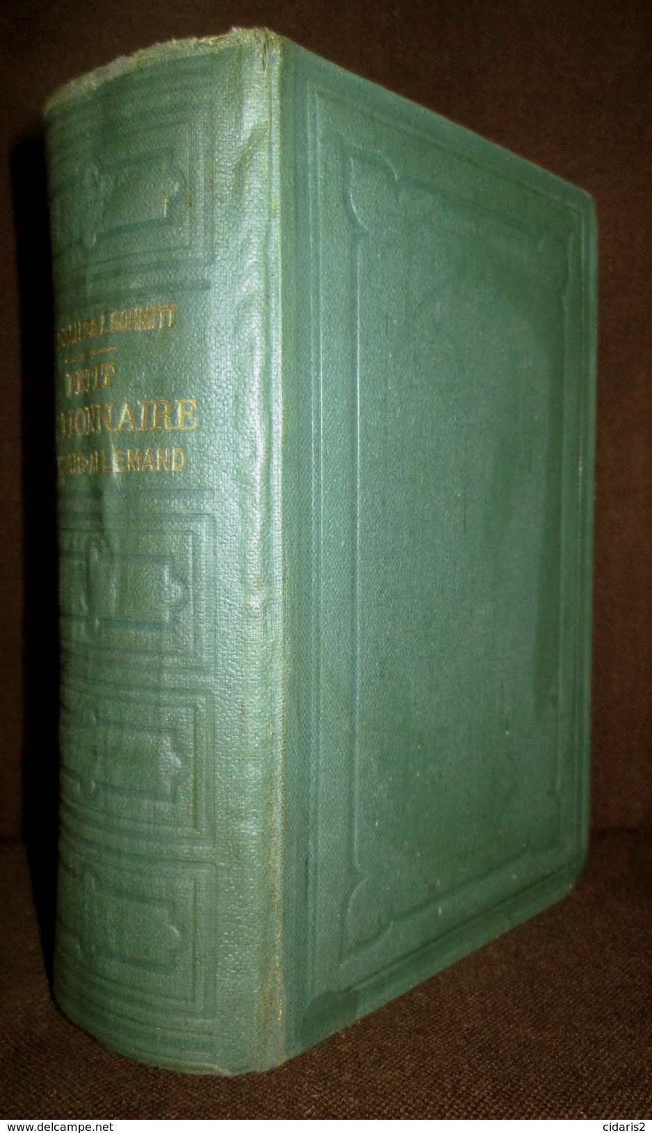 PETIT DICTIONNAIRE FRANCAIS ALLEMAND Franzosisch Deutsch Worterbuch Dictionary CHARLES SCHMITT 2 Volumes 1940 ! - Wörterbücher 