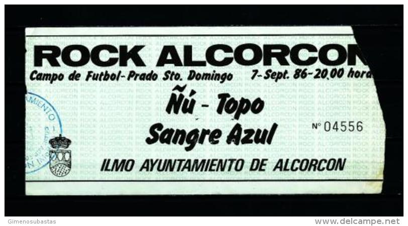 FESTIVAL ROCK ALCORCON  (1986) - Concerttickets