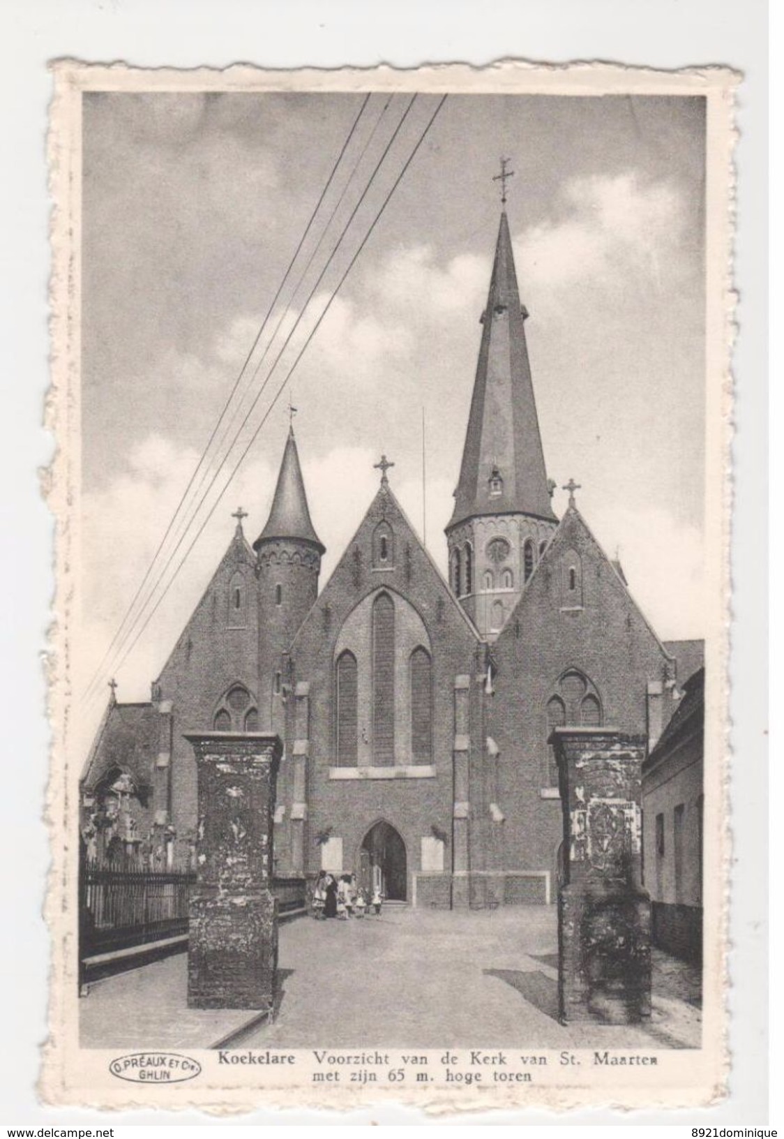 Koekelare - Voorzicht Van De Kerk - Uitg Alb. Devreker - Koekelare