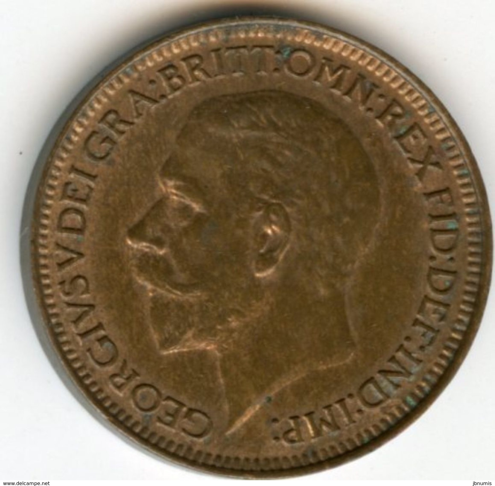 Grande-Bretagne Great Britain 1 Farthing 1931 KM 825 - B. 1 Farthing