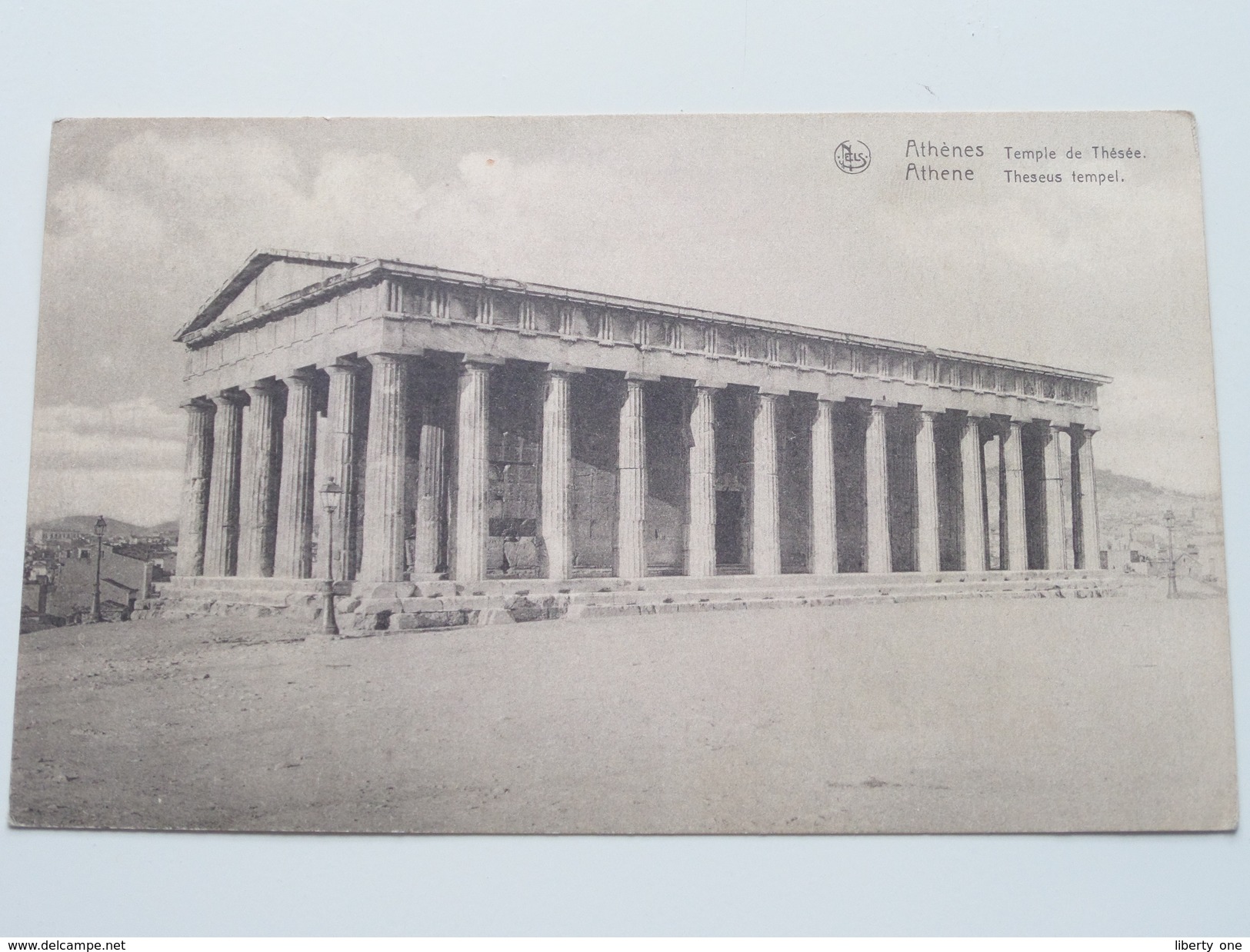 St. STANISLAS Instituut / Gesticht BERCHEM ( Leclef ) Anno 1923 ( Carte D'Honneur - Eerekaart ) PK Athene / Greece ! - Ecoles