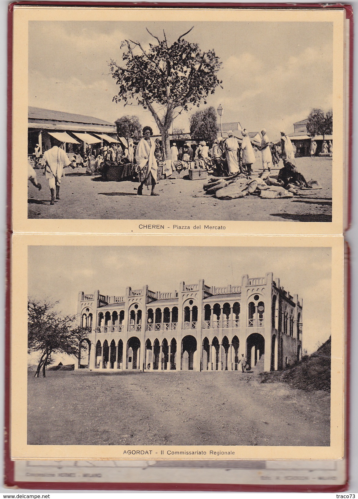 ASMARA - AFRICA ORIENTALE  / Ricordo in 32 vedutine con formato cartolina