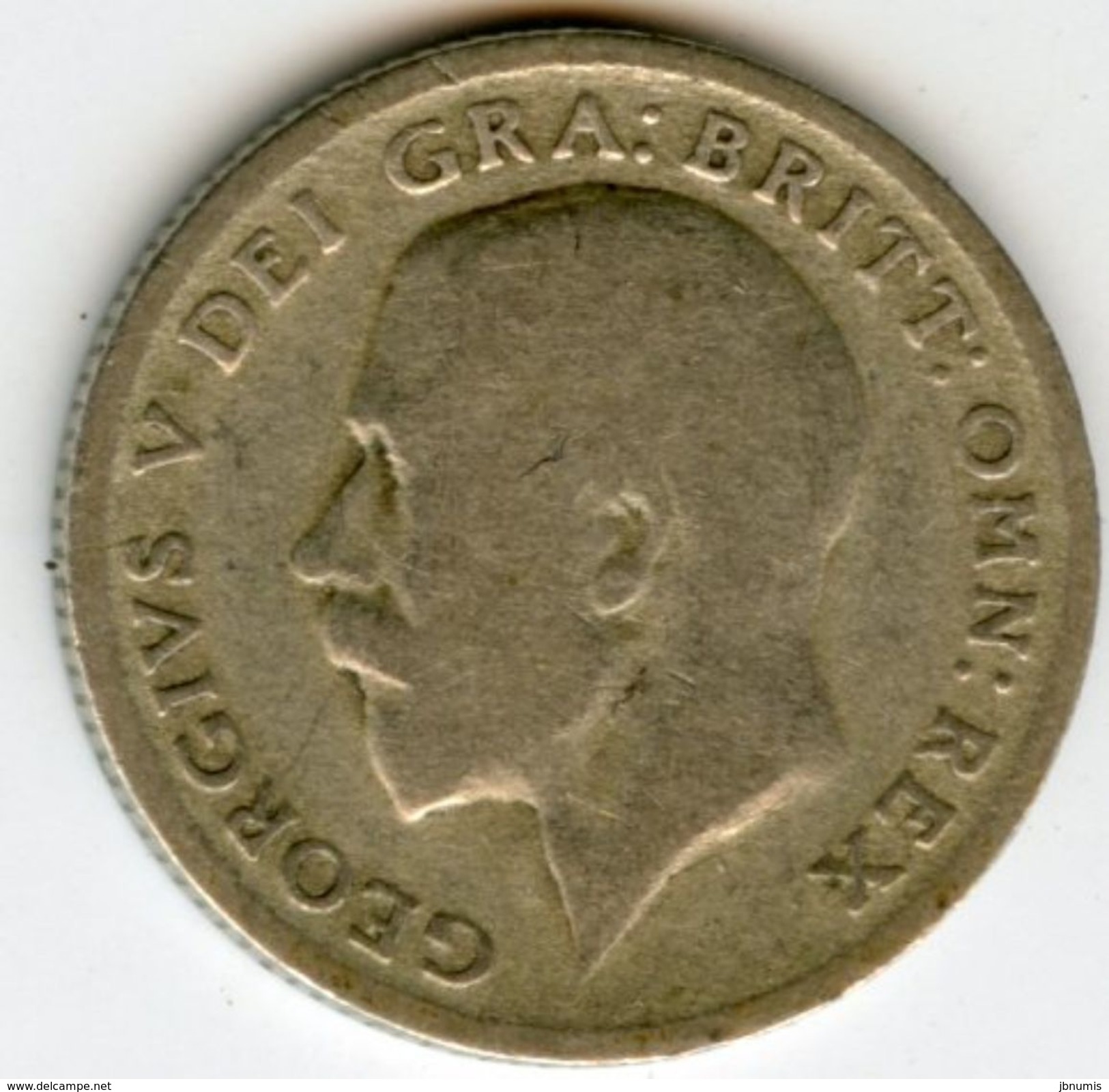 Grande Bretagne Great Britain 6 Pence 1920 KM 815a.1 - H. 6 Pence