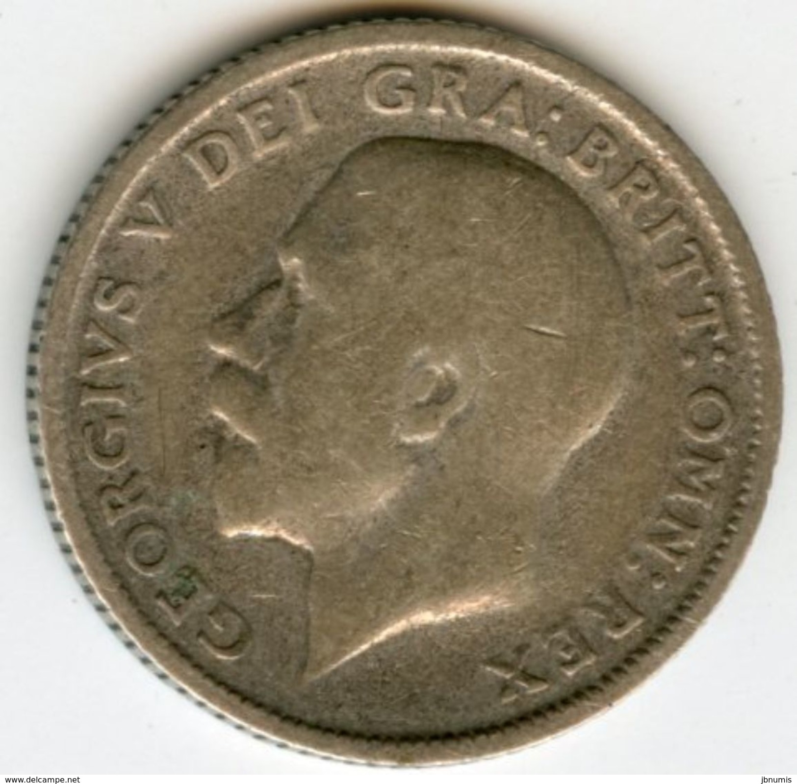 Grande Bretagne Great Britain 6 Pence 1923 KM 815a.1 - H. 6 Pence