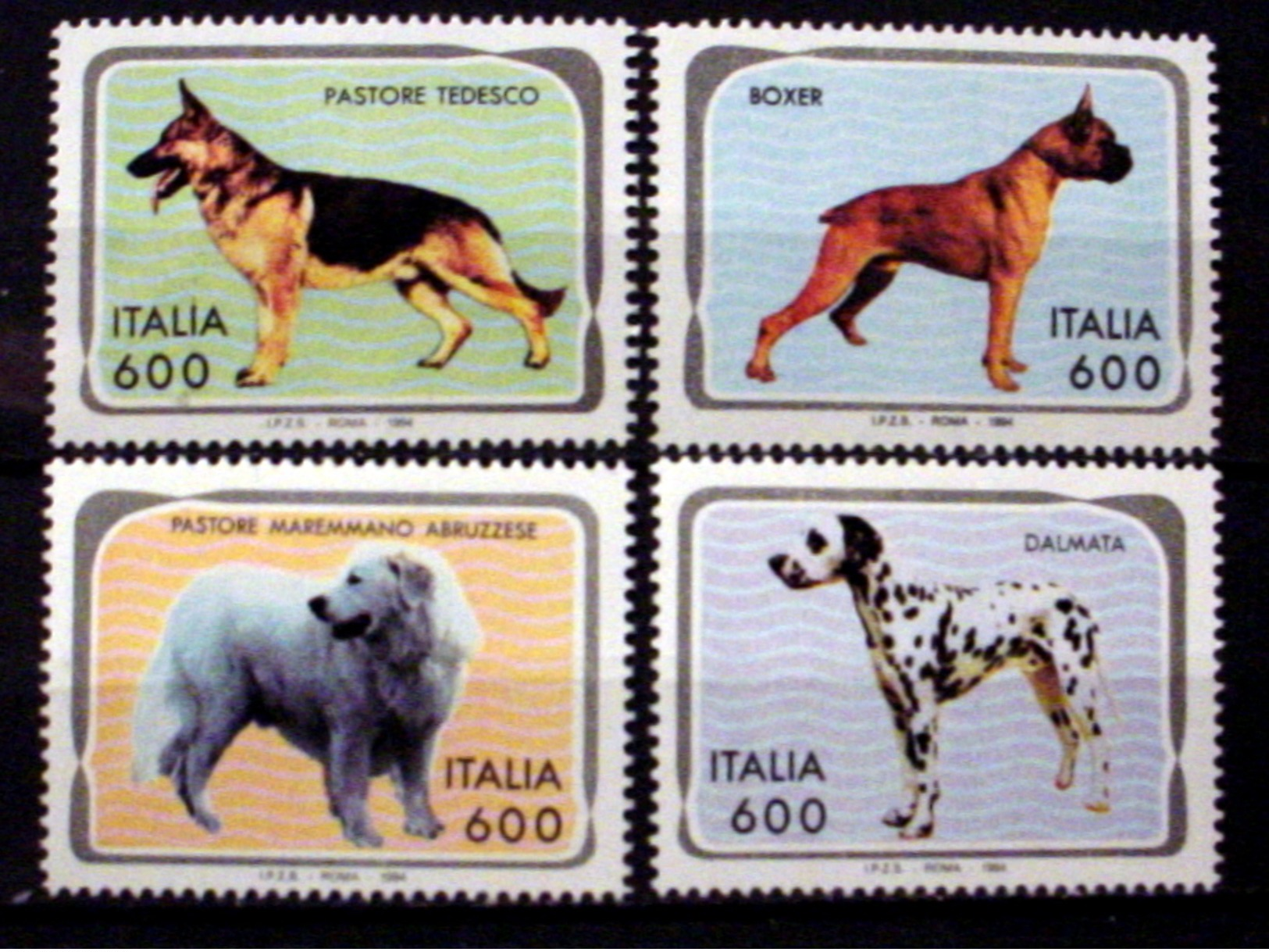 ITALY 1965-1968.  Dogs. MNH (**) - 1991-00: Mint/hinged