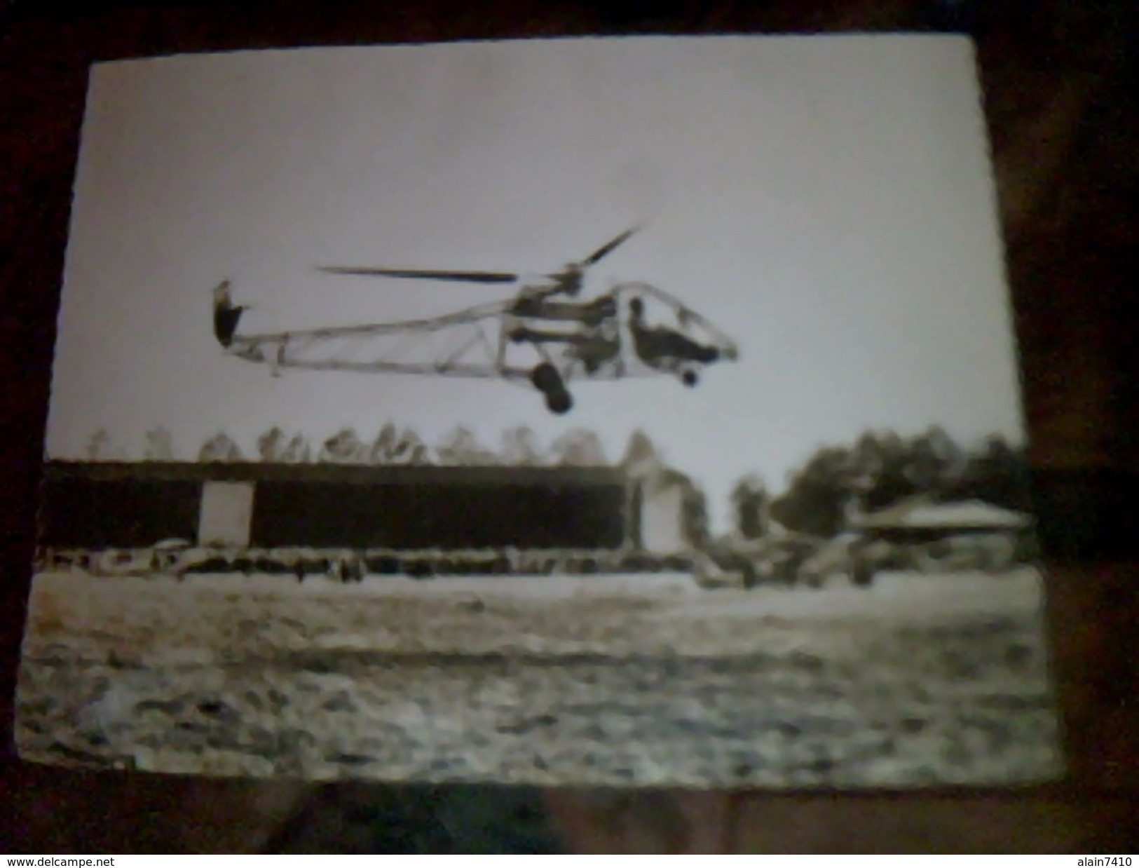 Photographie Helicoptere Experimental Se 3101  Societe Nationale De Construction Aeronotique Du Sud Ouest - Hélicoptères