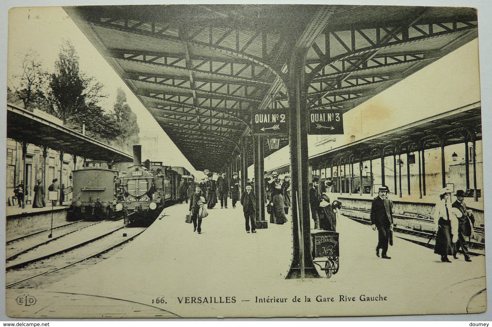 INTÉRIEUR DE LA GARE RIVE GAUCHE - VERSAILLES - Versailles