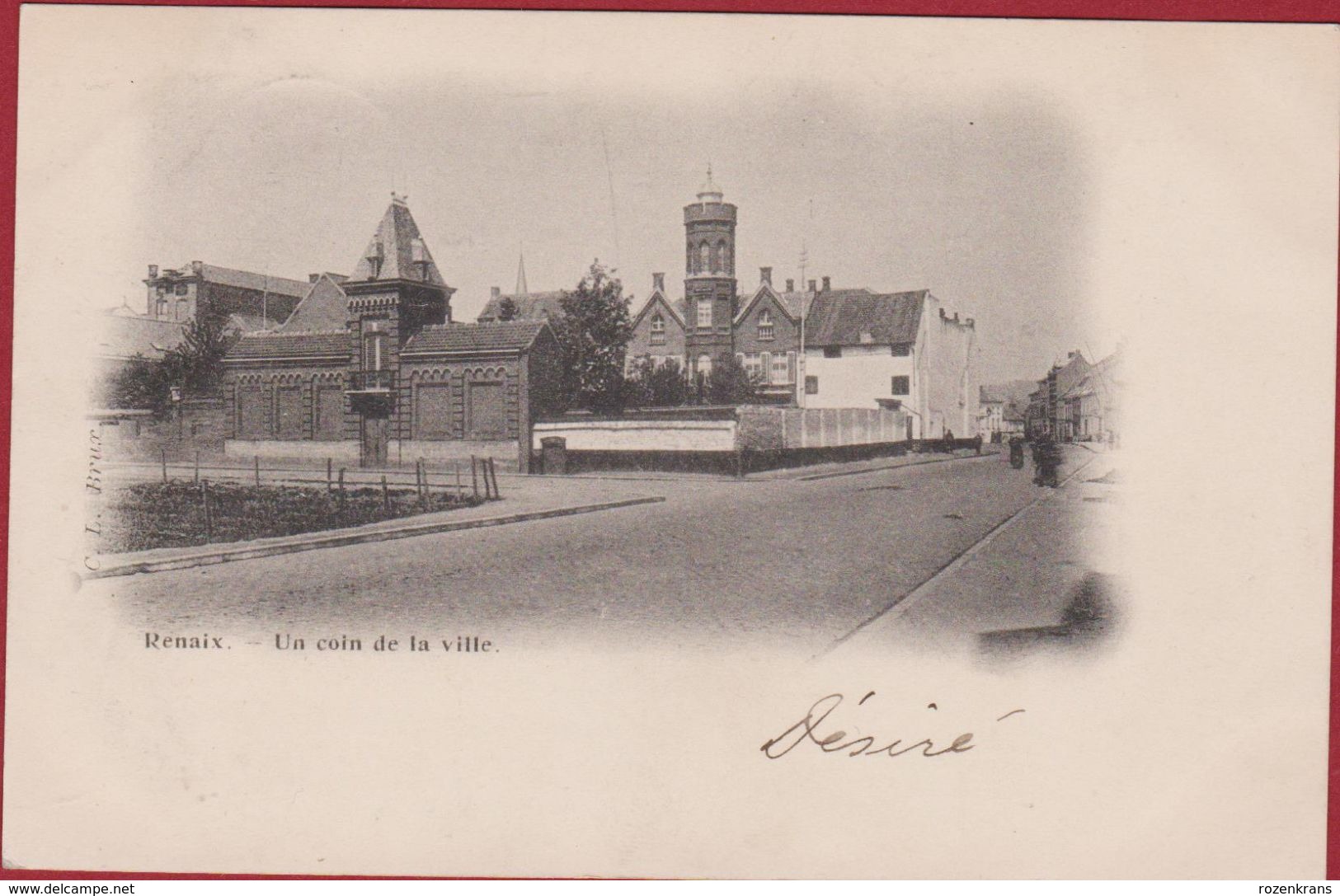 Ronse Renaix Un Coin De La Ville (in Zeer Goede Staat) - Renaix - Ronse