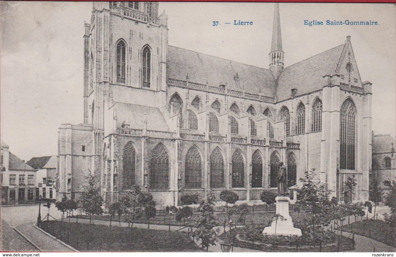 Lier Lierre Eglise Saint Gommaire Sint Gummarus Kerk Gummaruskerk 1910 (in Zeer Goede Staat) - Lier