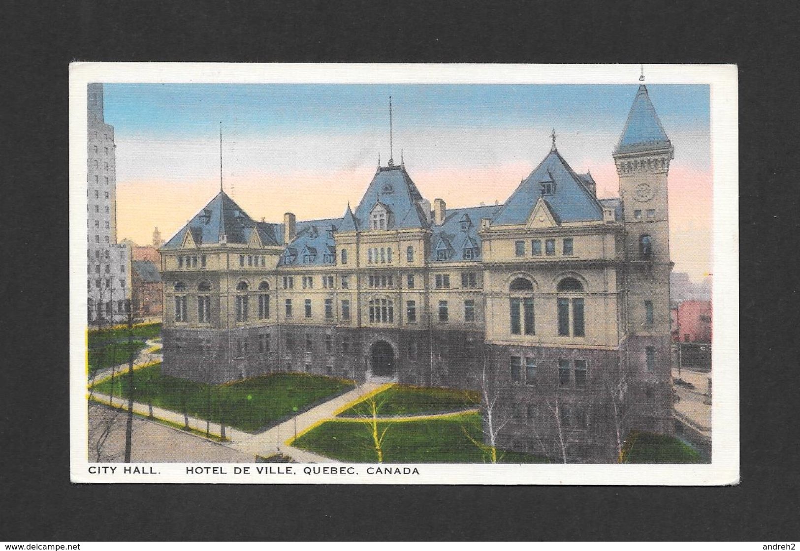 QUÉBEC - VILLE DE QUÉBEC - HÔTEL DE VILLE DE QUÉBEC - CITY HALL - PAR LIBRAIRIE GARNEAU - Québec - La Citadelle