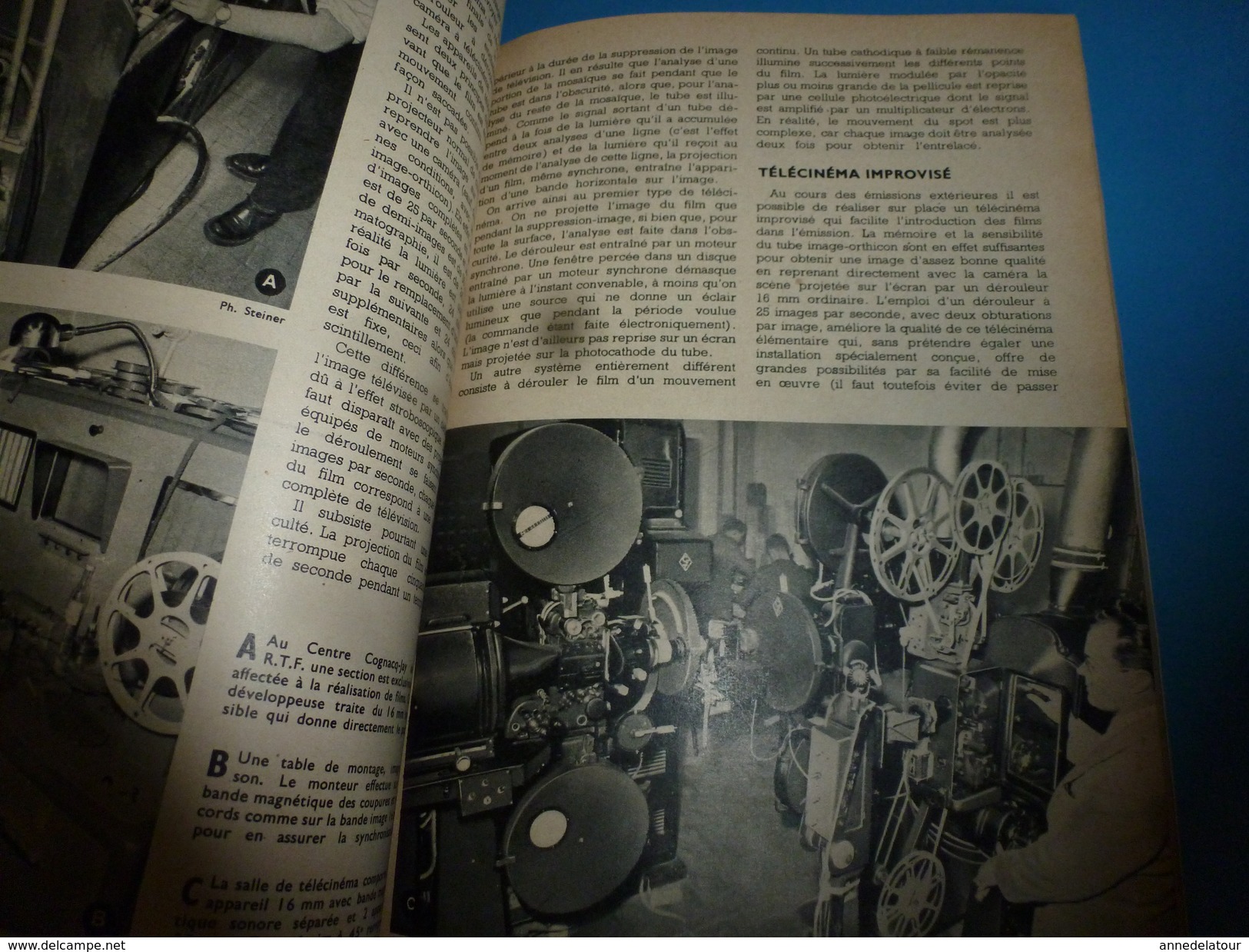 1952 SCIENCE Et VIE N° HORS-SERIE  Sur LA TELEVISION; Bases Techniques; Télé Sous-marine;La Couleur;etc - Science