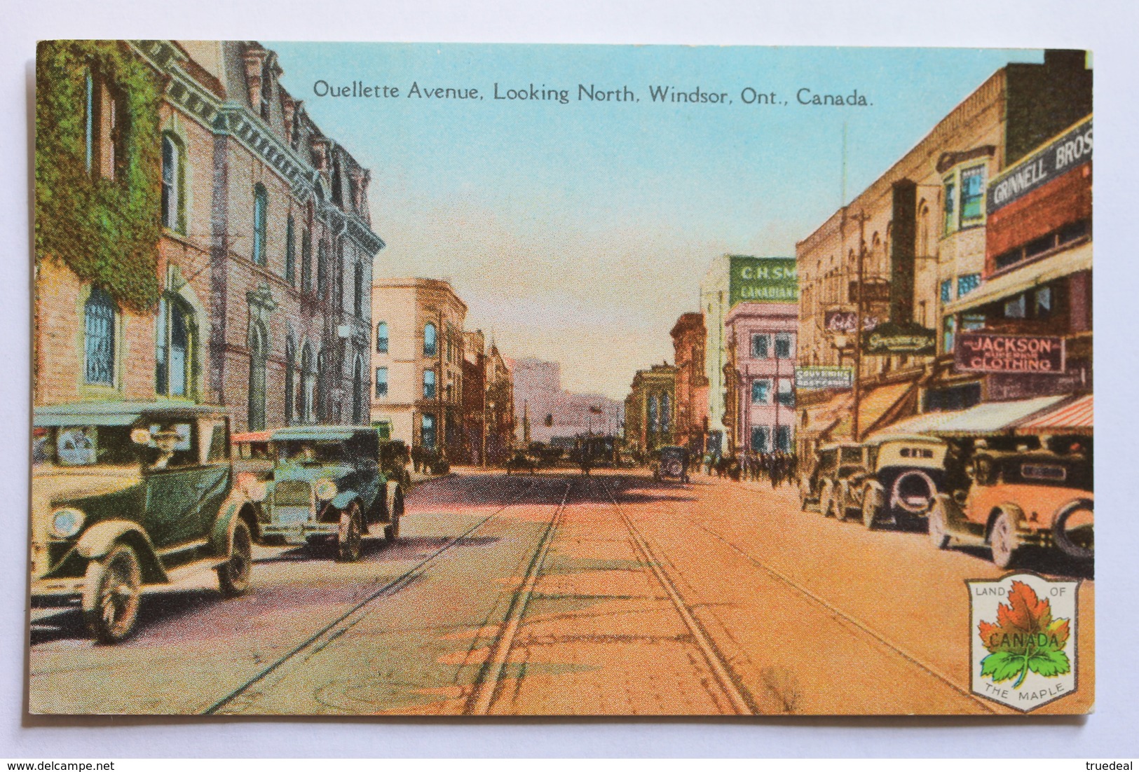 Ouellette Avenue, Looking North, Windsor, Ontario, Canada - Windsor