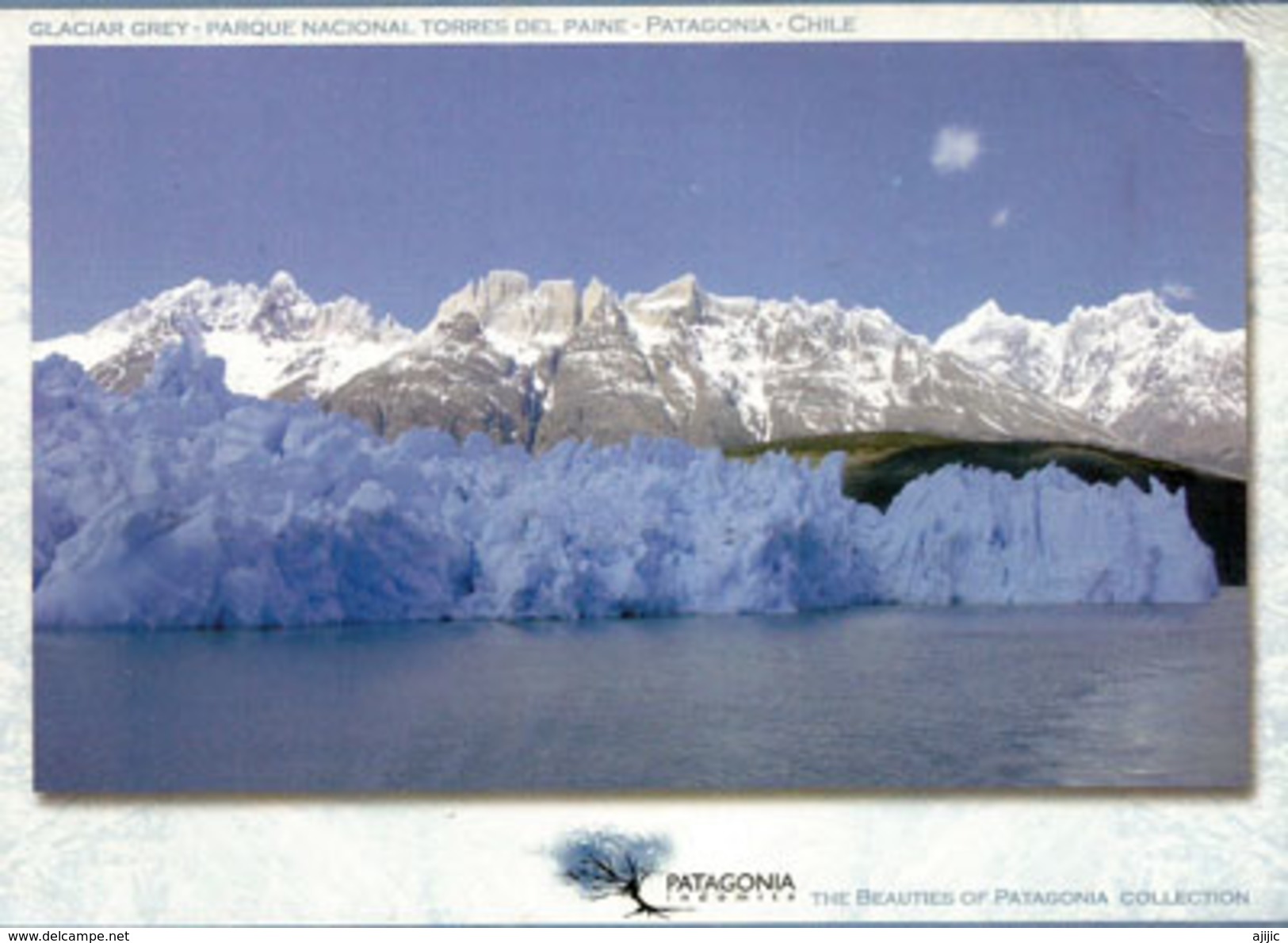 The Beauties Of Patagonia Of Chile ! Glacier Pío XI., Postcard Addressed To ANDORRA, With Arrival Postmark - Cile