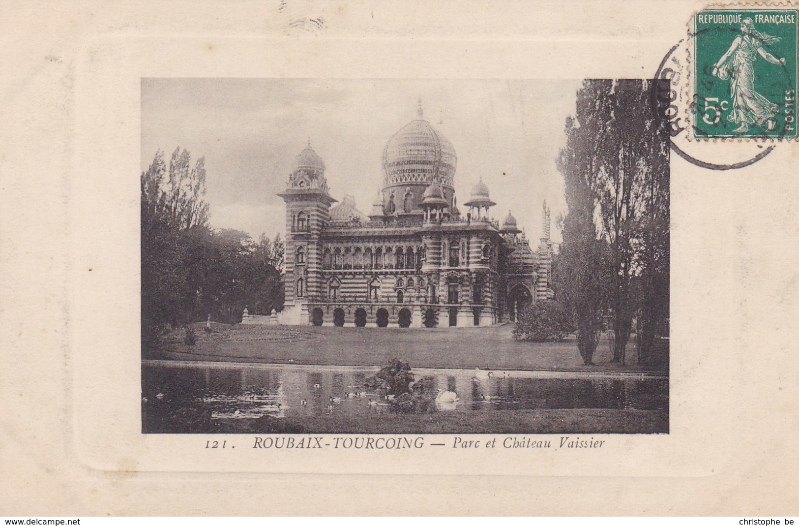 CPA Roubaix, Parc Et Château Vaissier (pk37371) - Roubaix