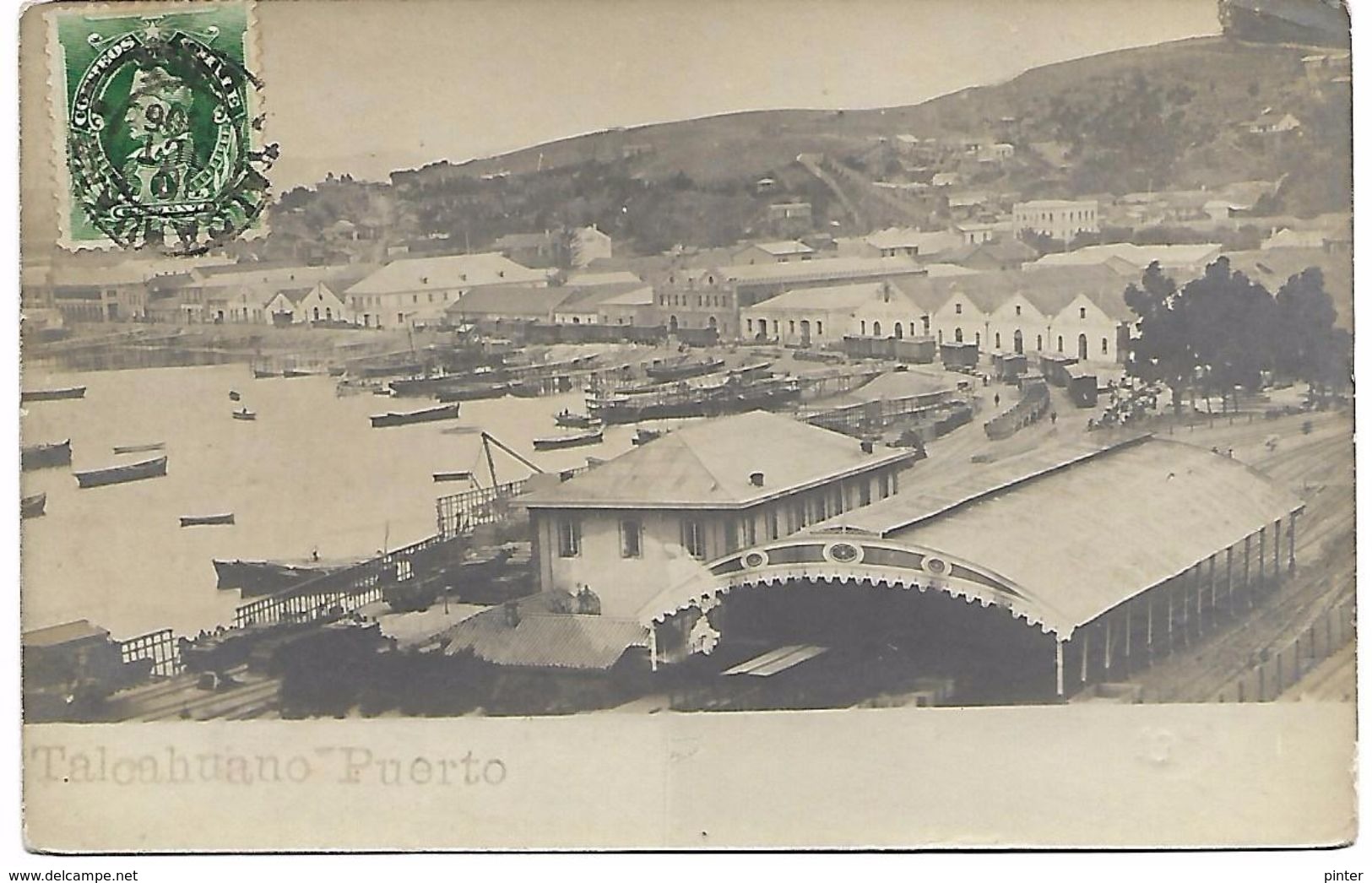 CHILI - Talcahuano Puerto - Gare - Train - Chile