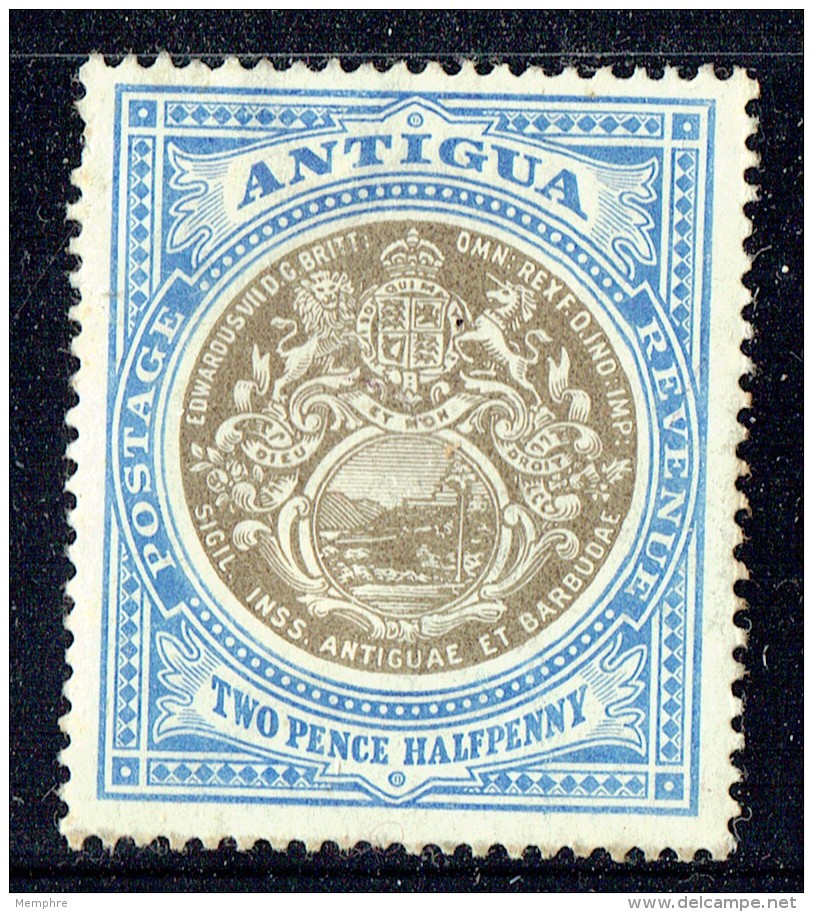 Seal Of The Colony  2&frac12; D. SG 34  MM - 1858-1960 Colonie Britannique