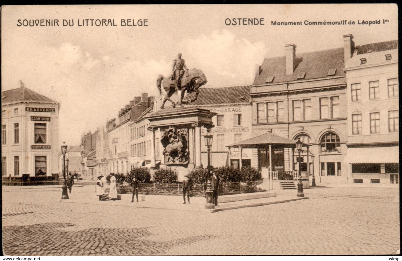 Oostende : Monument Commémoratif De Léopold Ier - Oostende