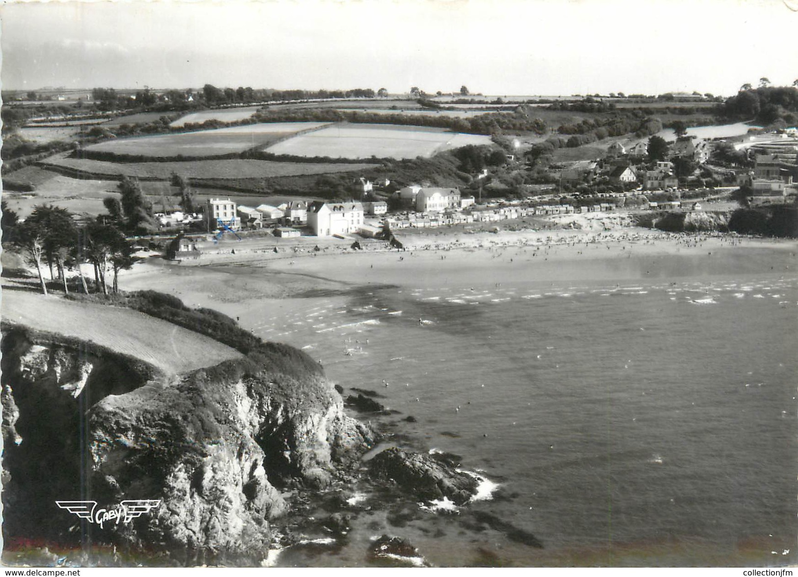 CPSM FRANCE 29 "Douarnenez, Plage Du Ris" - Douarnenez