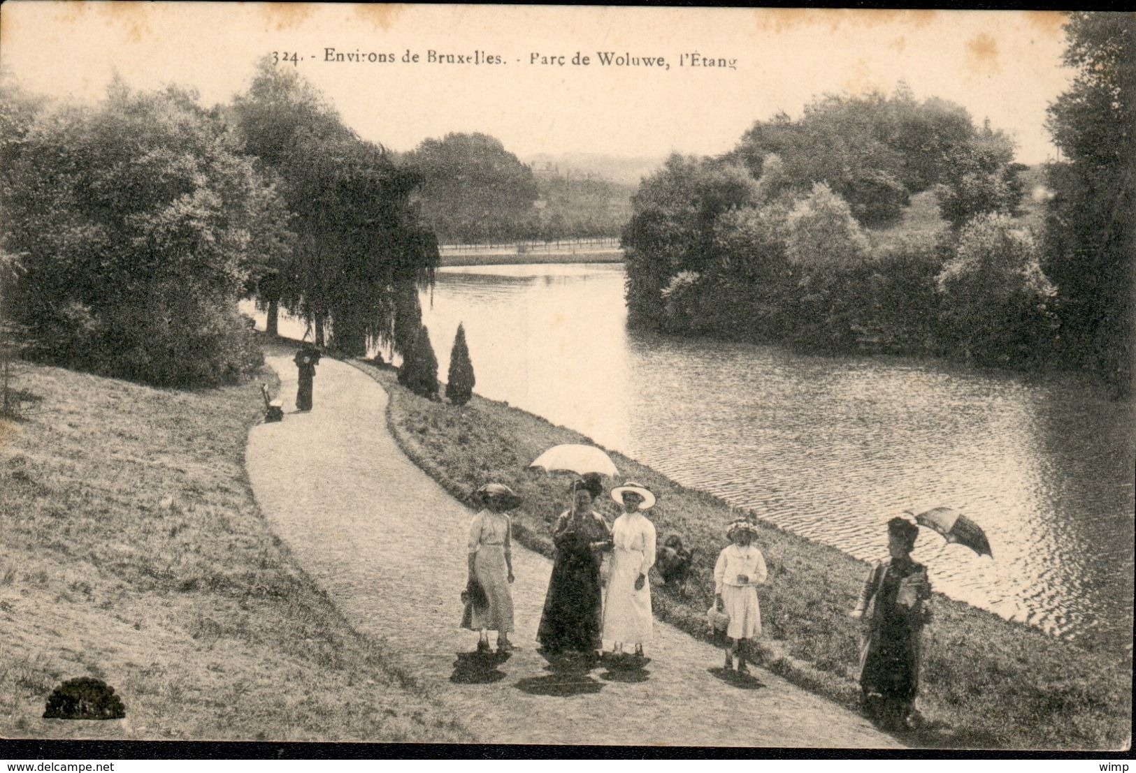 Woluwé : Le Parc De Woluwé, L'Etang - St-Pieters-Woluwe - Woluwe-St-Pierre