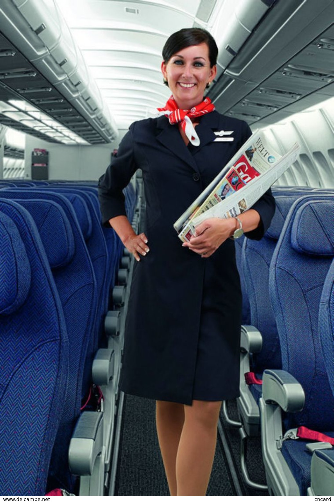 T80-010  ]  Flight Attendants Cabin Attendants Stewardesses Hostesses Cabin Crew , China Pre-paid Card, Postal Statioery - Other & Unclassified