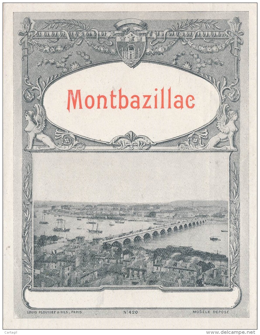 AC ( Etiquette De Vin) - B2719 à B2722 -  Montbazillac - Monbazillac