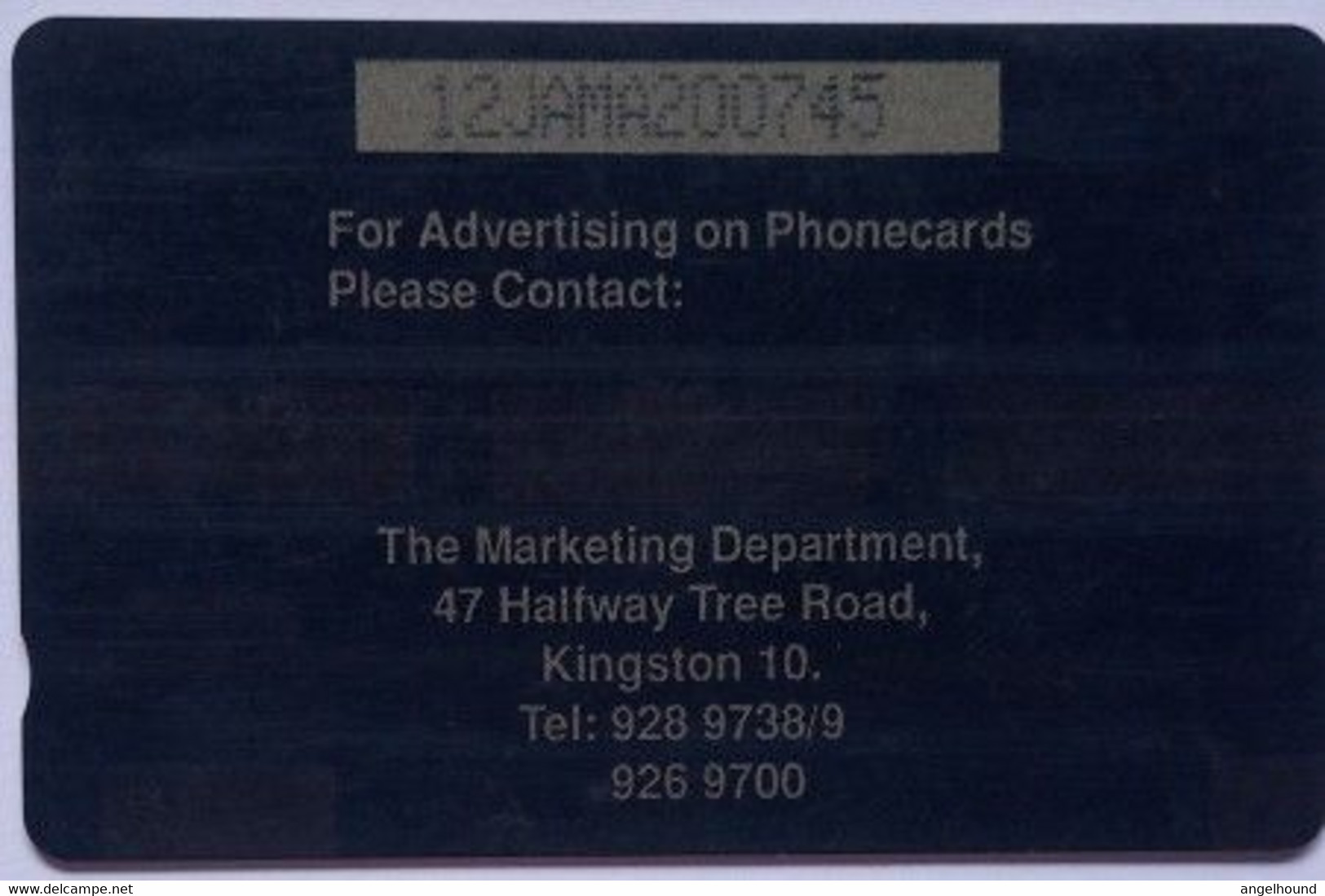 Jamaica J$20  12JAMA  "  Phonebox Vandalism " - Jamaica
