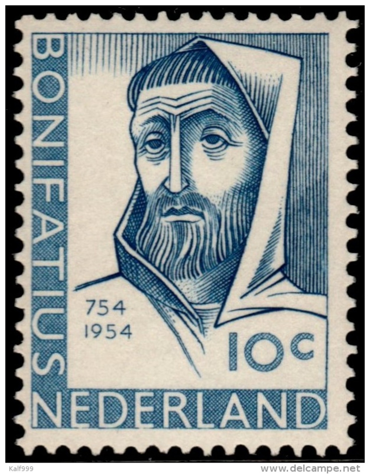 ~~~ Netherlands 1954 - Bonifatius - NVPH 646  ** MNH ~~~ - Nuevos