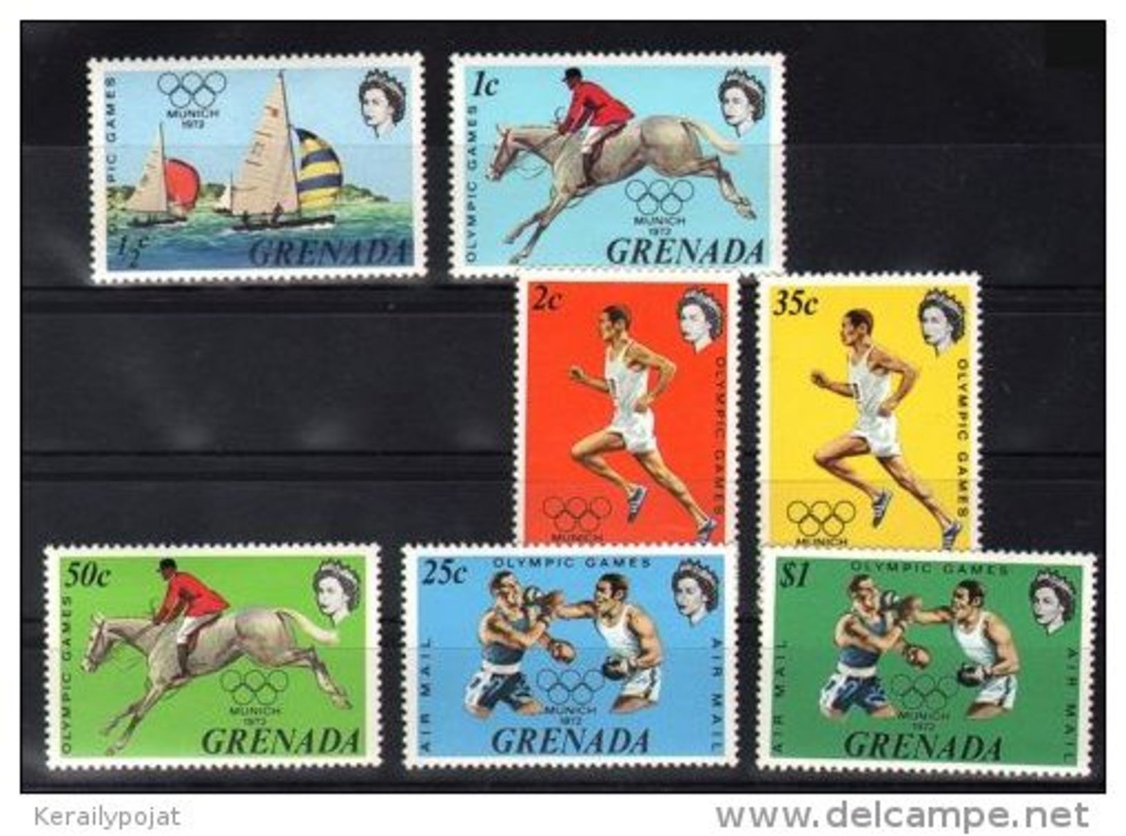 Grenada - 1972 Munich MNH__(TH-4373) - Grenade (...-1974)