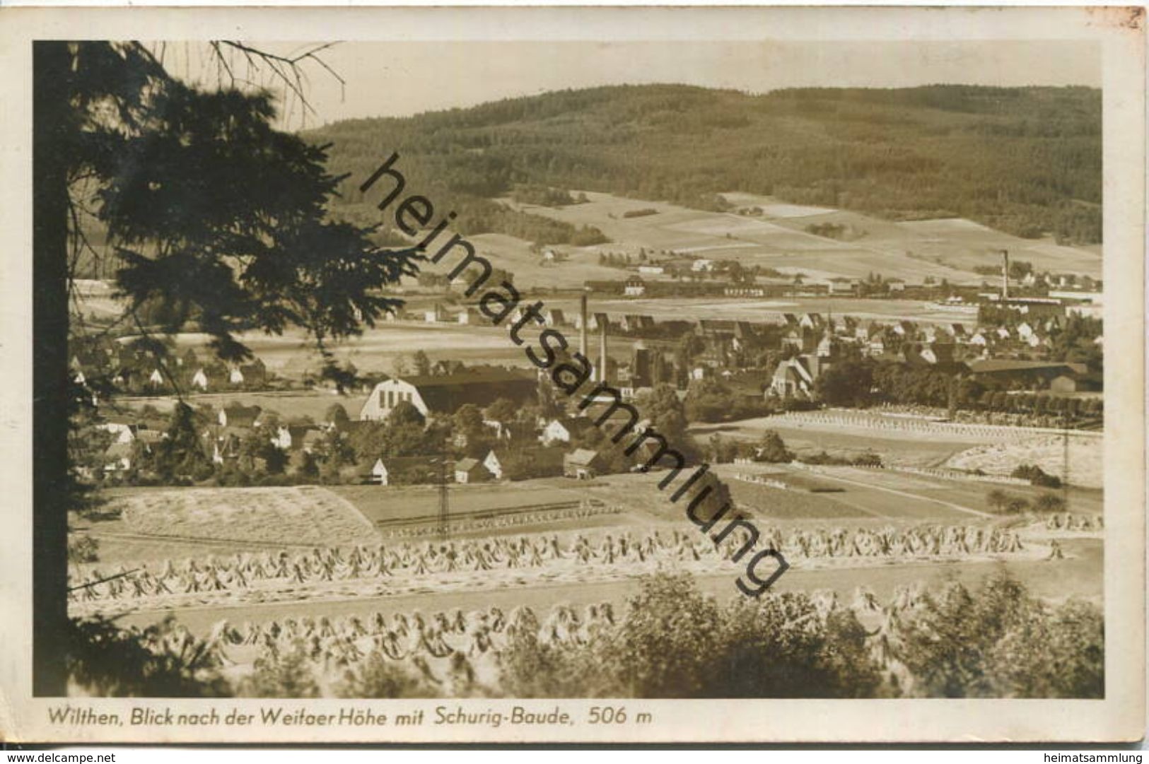 Wilthen - Blick Nach Der Weifaer Höhe - Foto-AK - Verlag W. Borsch Cunewalde - Wilthen