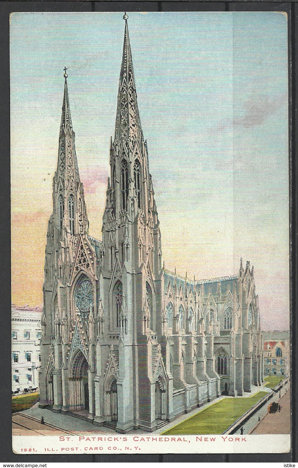 United States, New York City, St. Patrick's Cathedral, 1921. - Églises