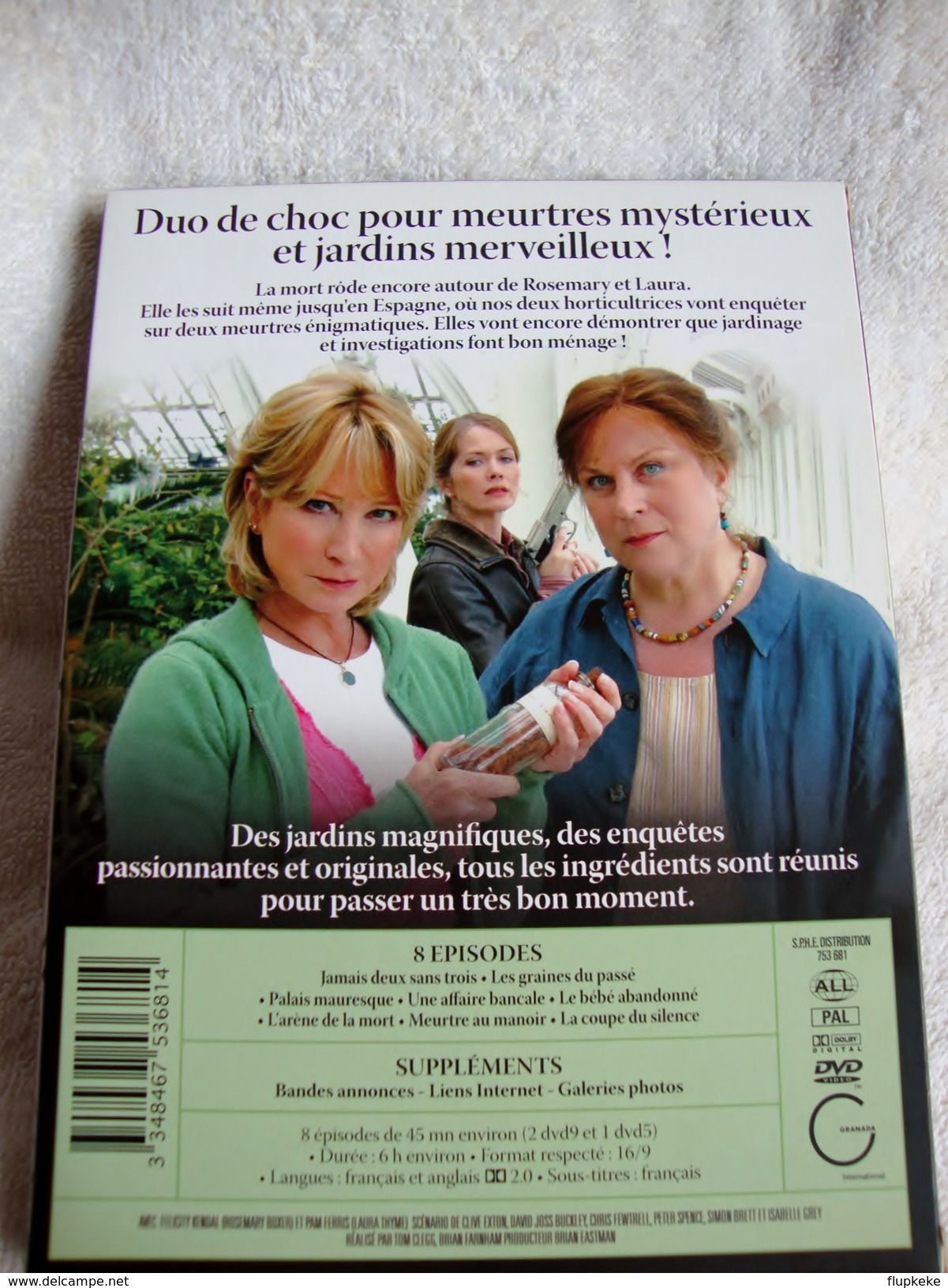 Dvd Zone 2 Rosemary & Thyme - Saison 3 (2005)   Vf+Vostfr - Séries Et Programmes TV