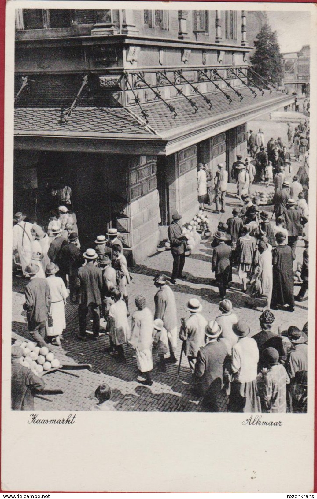 Alkmaar Kaasmarkt Cheese Market Folklore Kaas Fromage Noord-Holland 1948 Nederland - Alkmaar