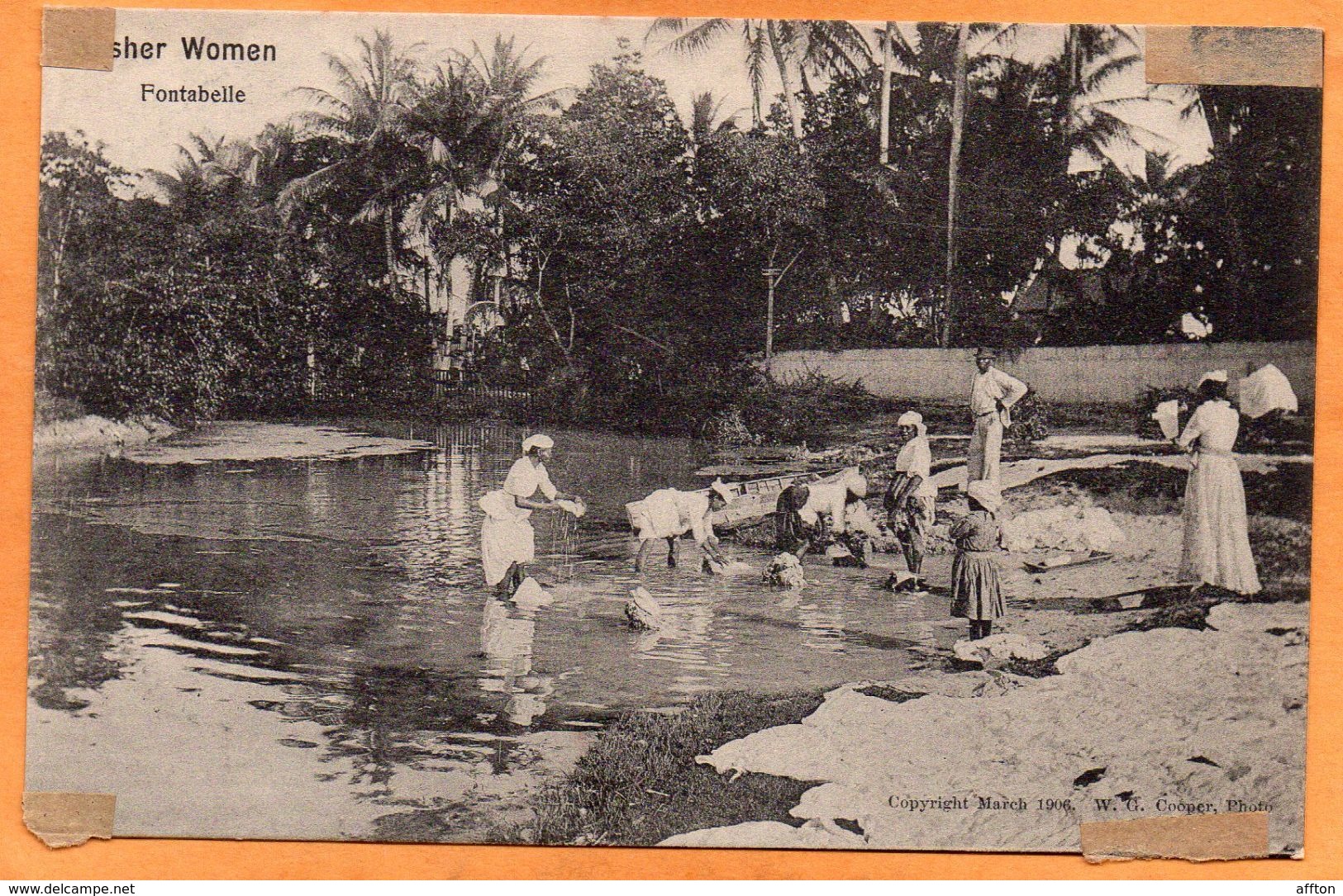 Barbados BWI 1905 Postcard - Barbados