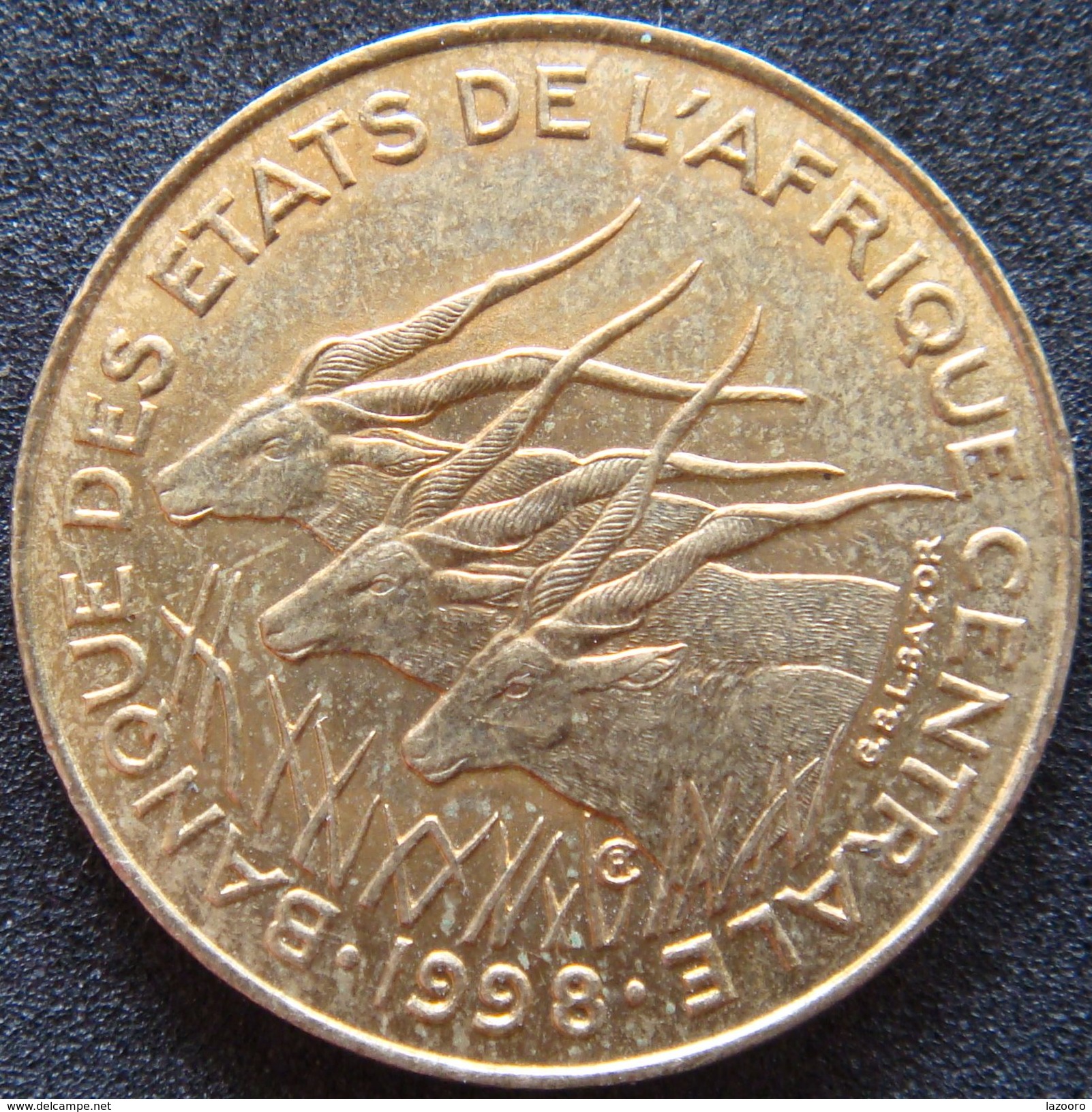 Central African States 5 Francs 1998 - Central African Republic