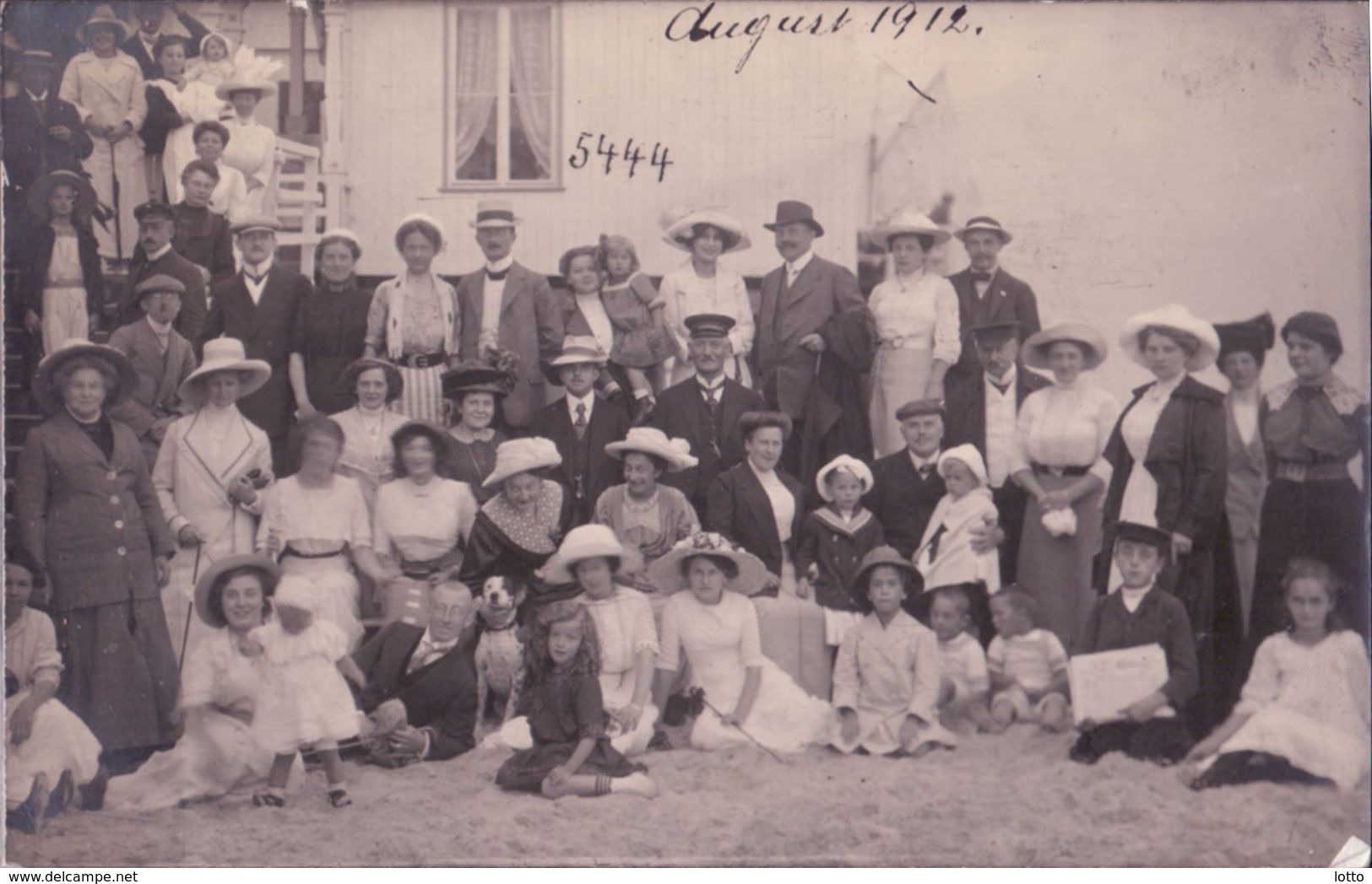 Zinnowitz: Badeurlaub August 1912 - Fotograf Carl Niemann - Zinnowitz