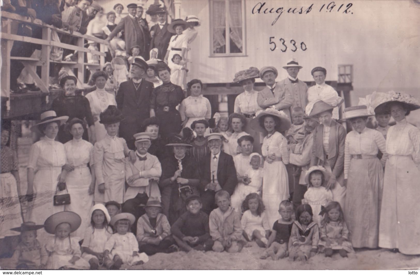 Zinnowitz: Badeurlaub August 1912 - Fotograf Carl Niemann - Zinnowitz