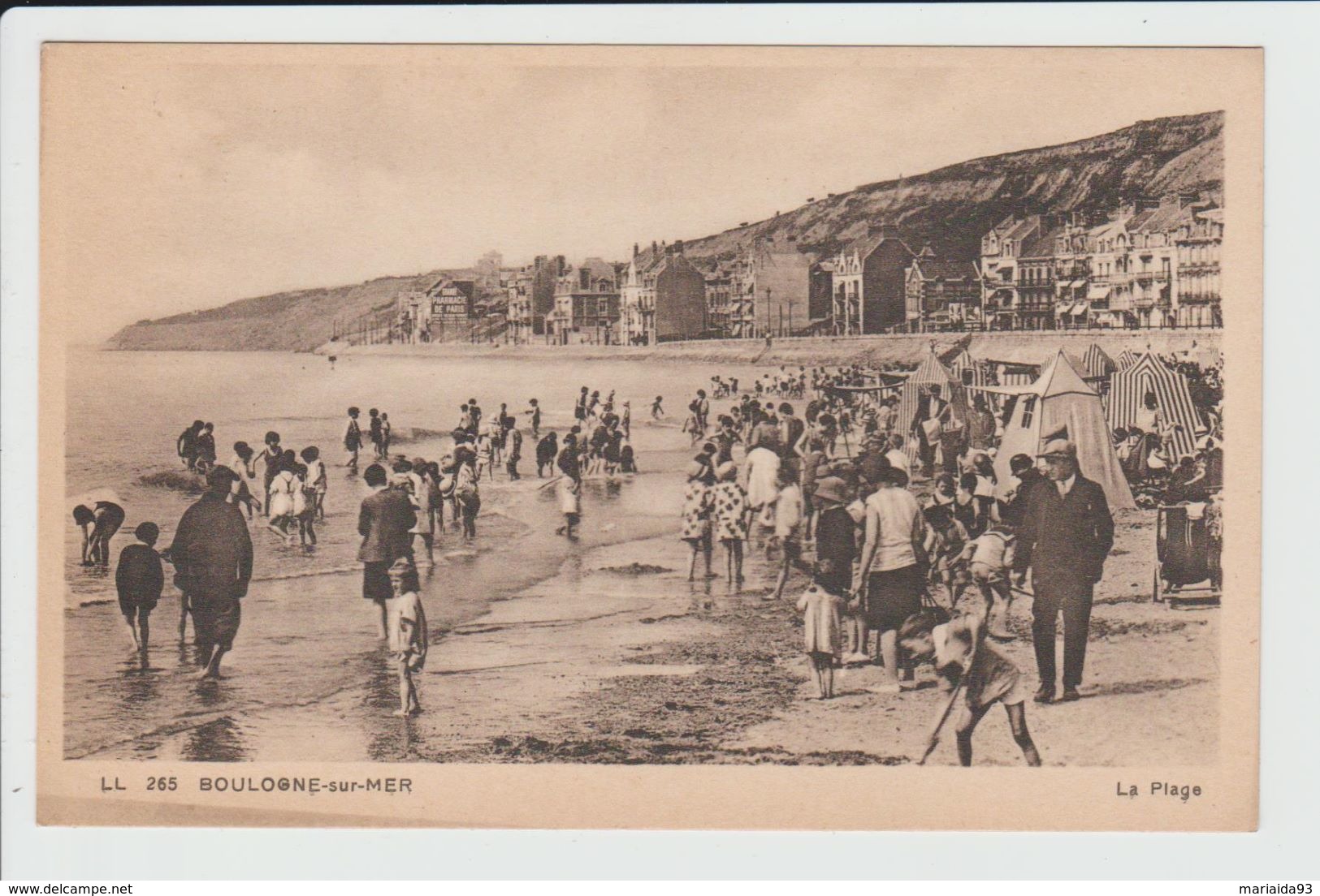 BOULOGNE SUR MER - PAS DE CALAIS - LA PLAGE - Boulogne Sur Mer