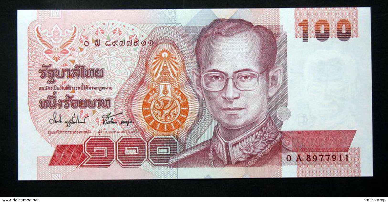 Thailand Banknote 100 Baht Series 14 P#97 SIGN#74 UNC - Thailand