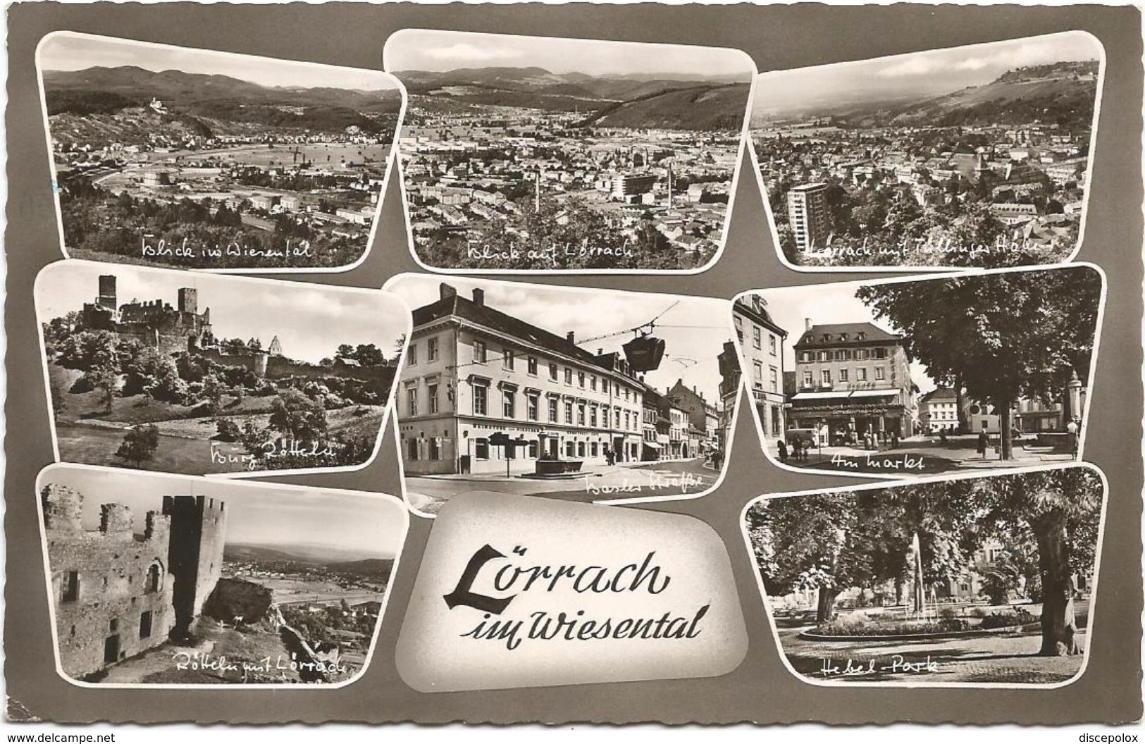 Z3279 Lorrach Im Wiesental / Viaggiata 1958 - Loerrach