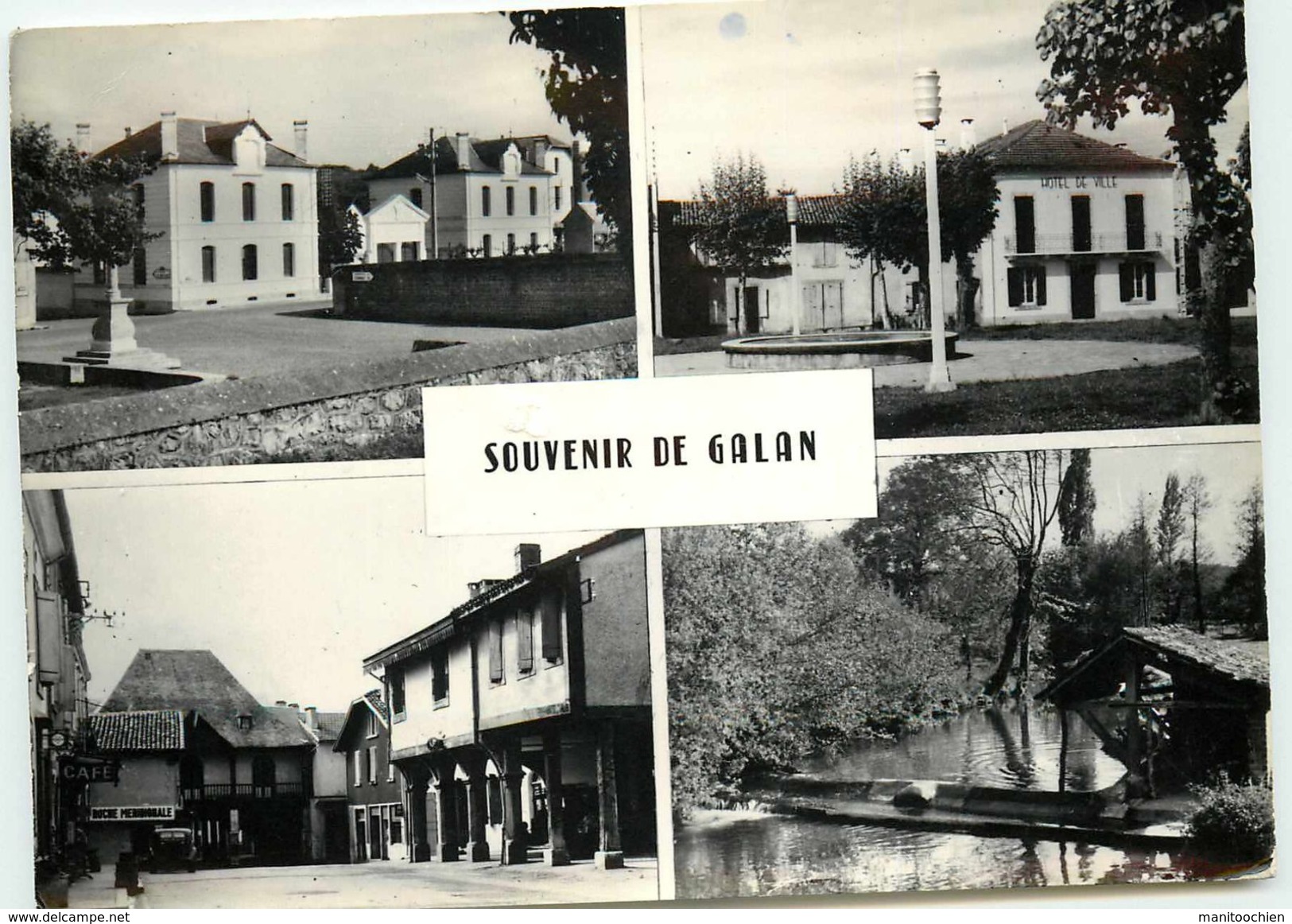 DEP 65 GALAN SOUVENIR DE ... 4 VUES - Galan