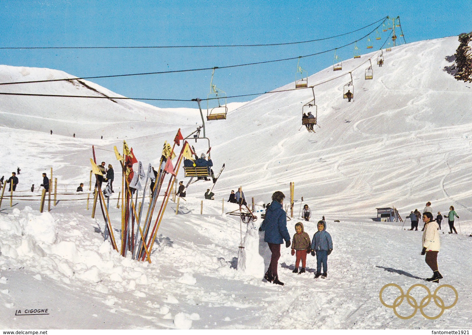 CHAMROUSSE LE TELESIEGE DU COL DE BALME (dil314) - Chamrousse