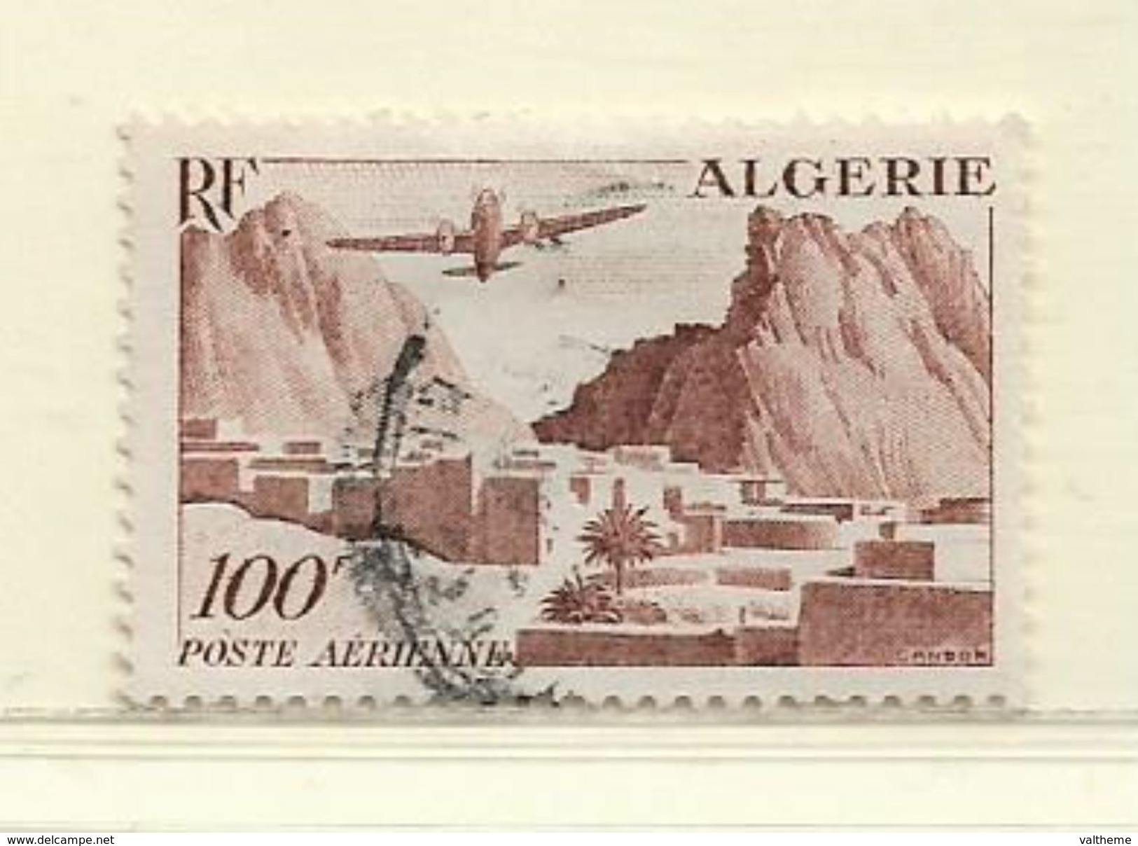 ALGERIE  ( FRALG - 57 )   1949  N° YVERT ET TELLIER  N°  10 - Airmail