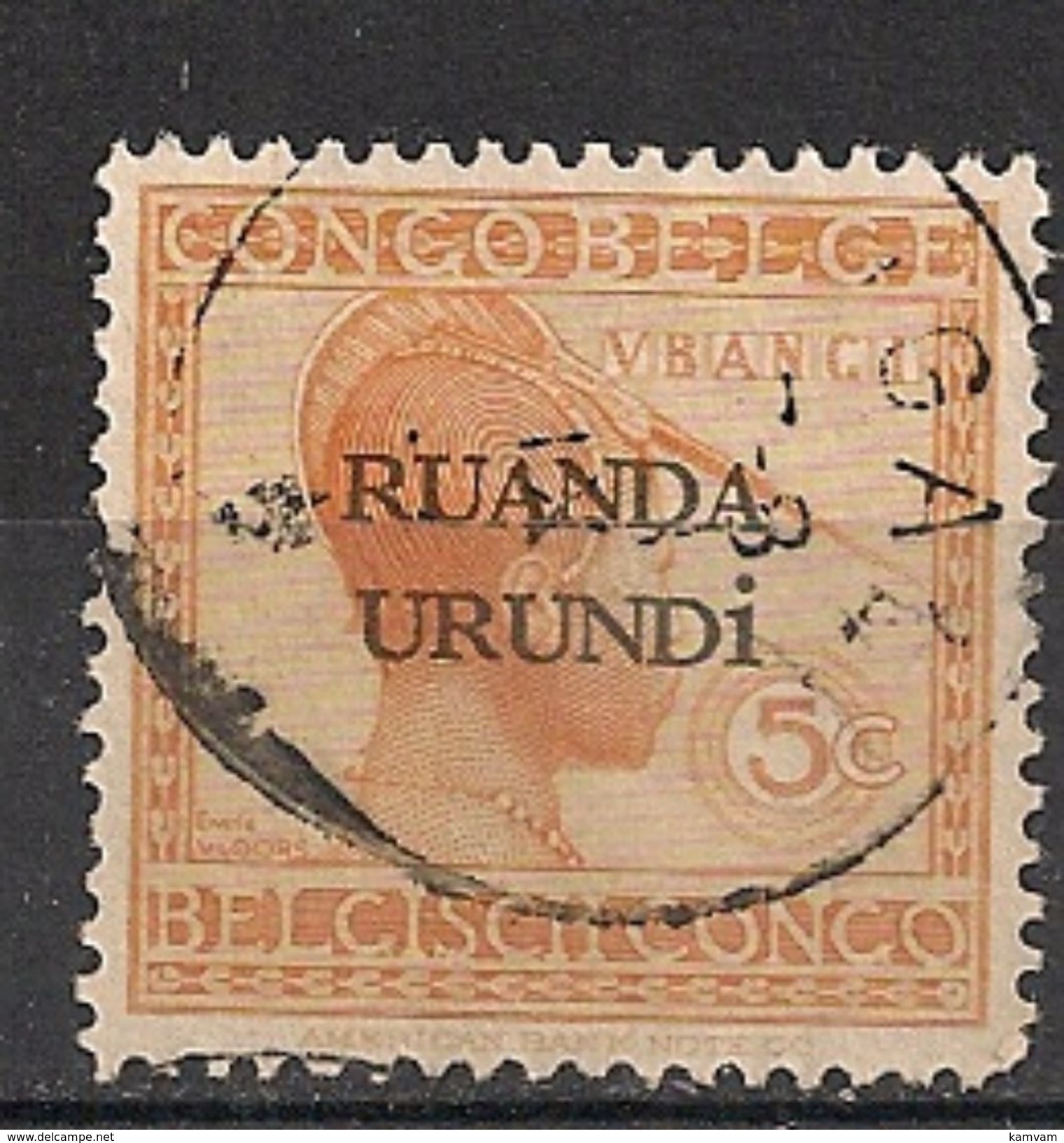 CONGO RUANDA URUNDI 50 KIGALI - Used Stamps