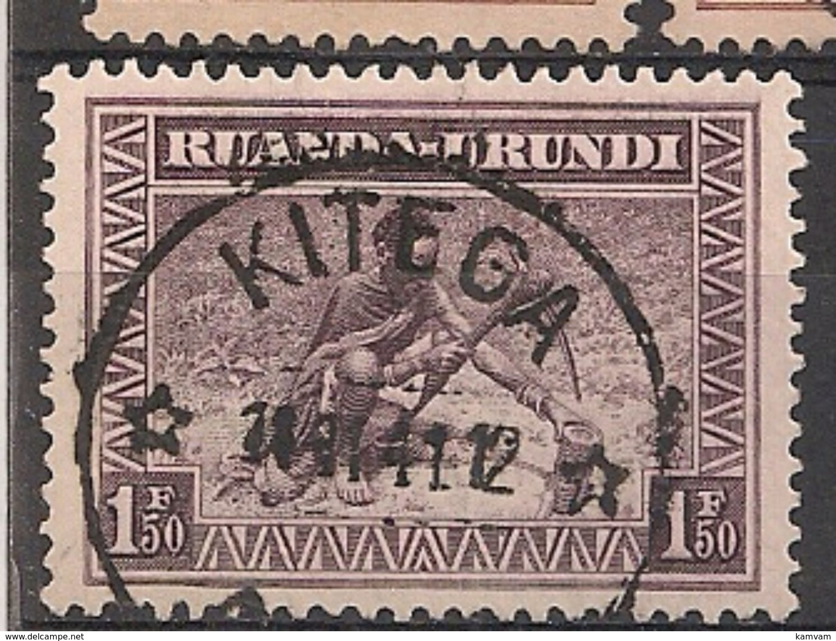 CONGO RUANDA URUNDI 112 KITEGA - Gebraucht