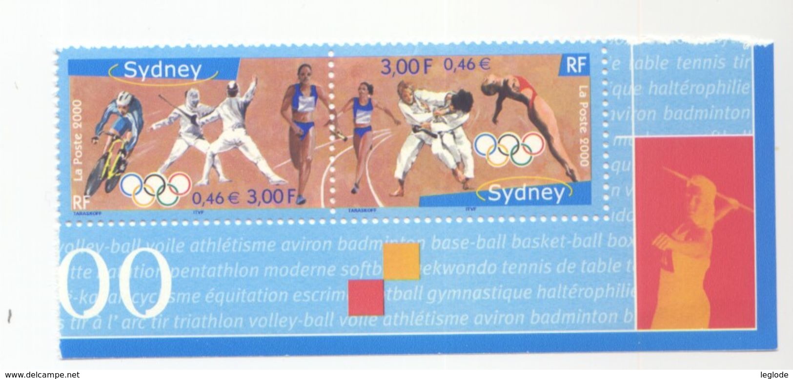 3340A **- Jeux Olympiques De Sydney (Australie) (2000) - Unused Stamps