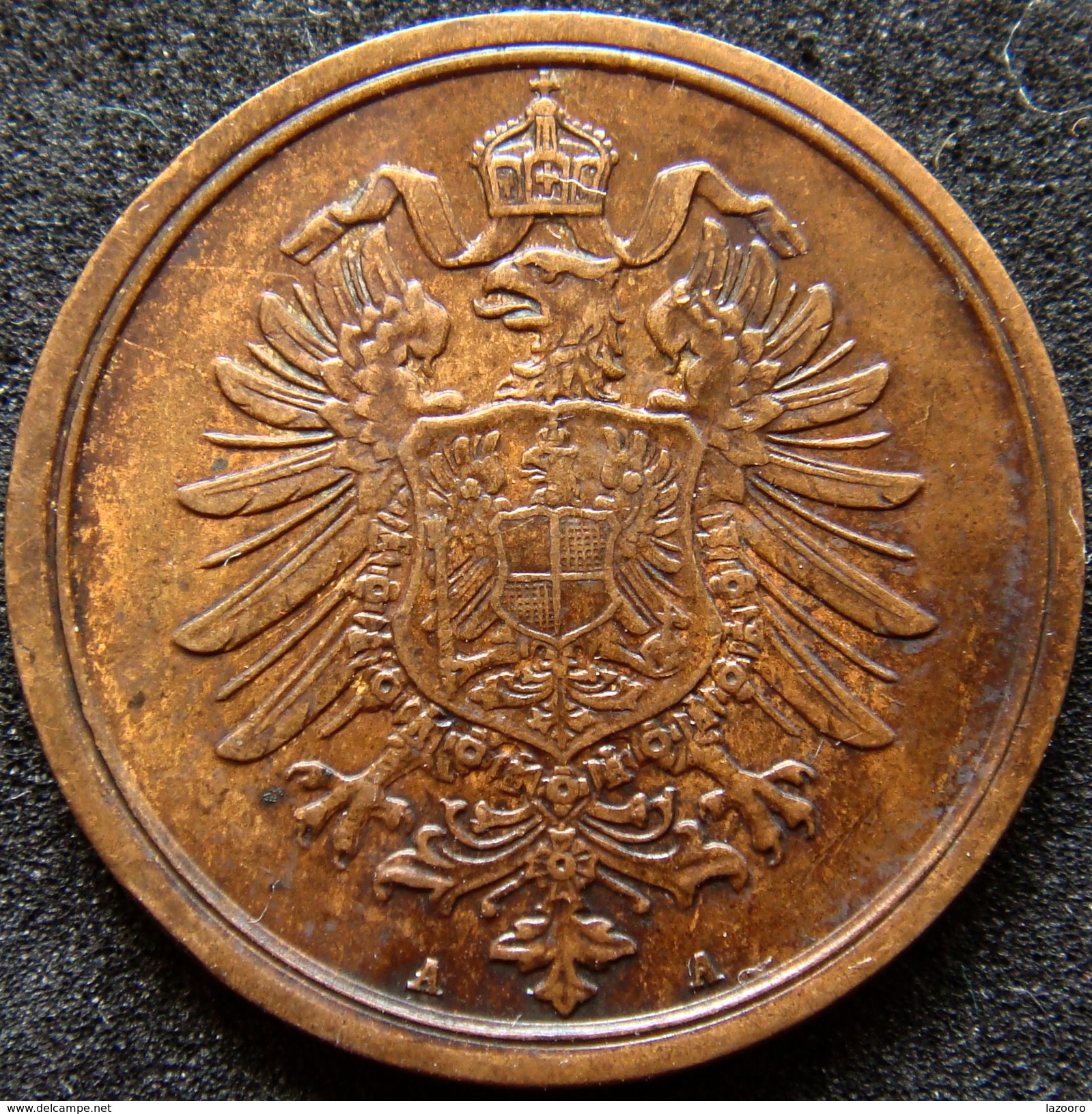 LaZooRo: Germany 2 Pfennig 1876 A UNC - 2 Pfennig