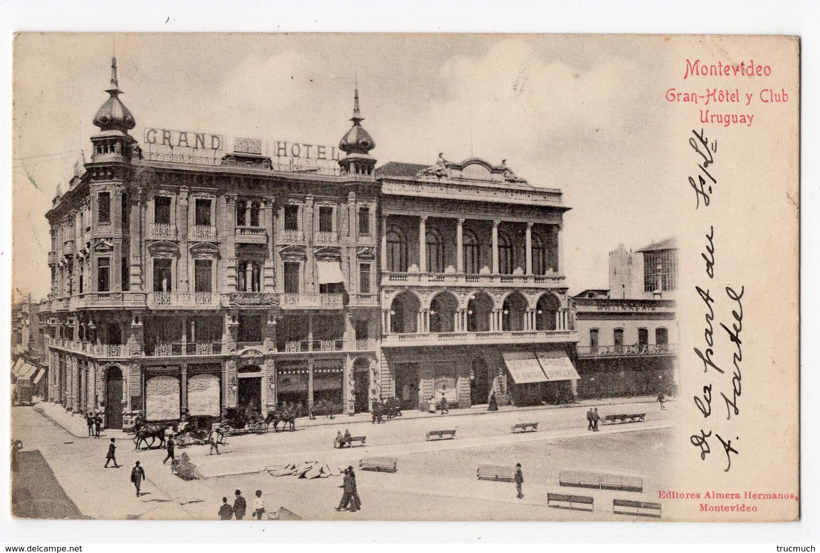 1 - URUGUAY - MONTEVIDEO - Gran-Hotel - Uruguay