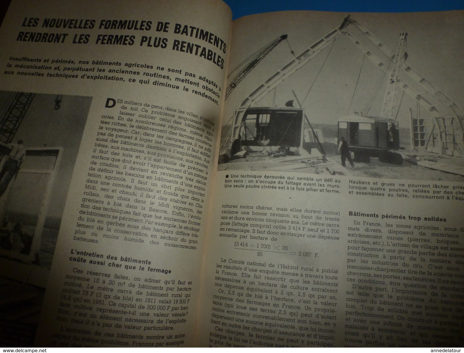 1954 SCIENCE Et VIE  N° 440--> Les Plantes Remplacent La Pénicilline; Les Hirondelles Championnes En Acrobatie; Etc - Science