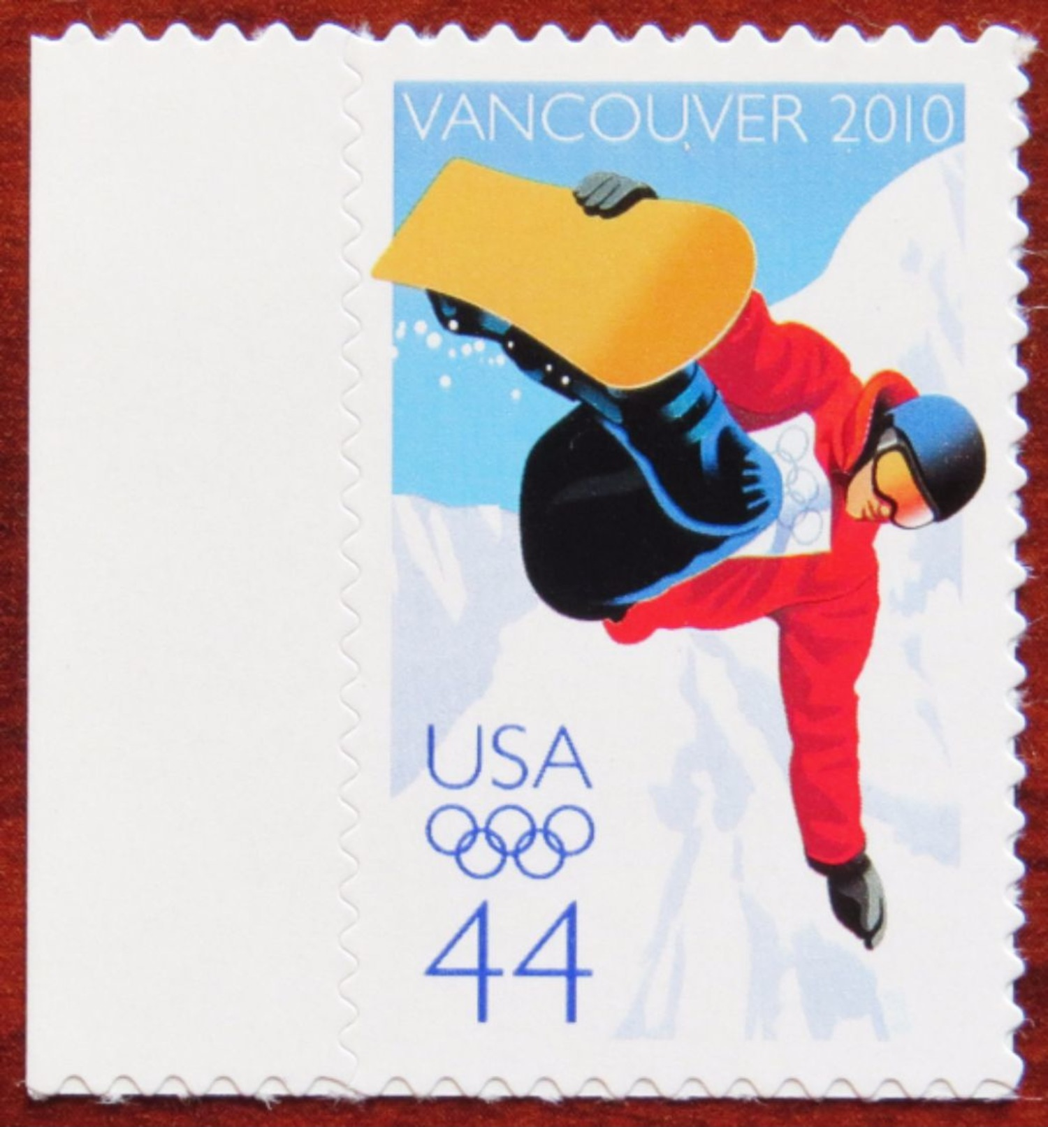 FREE POSTAGE!! USA 2010 Olympic Winter Games Vancouver, Jeux Olympiques, S/a, 1v, MNH Mint, Postfrisch, Ex - Winter 2010: Vancouver